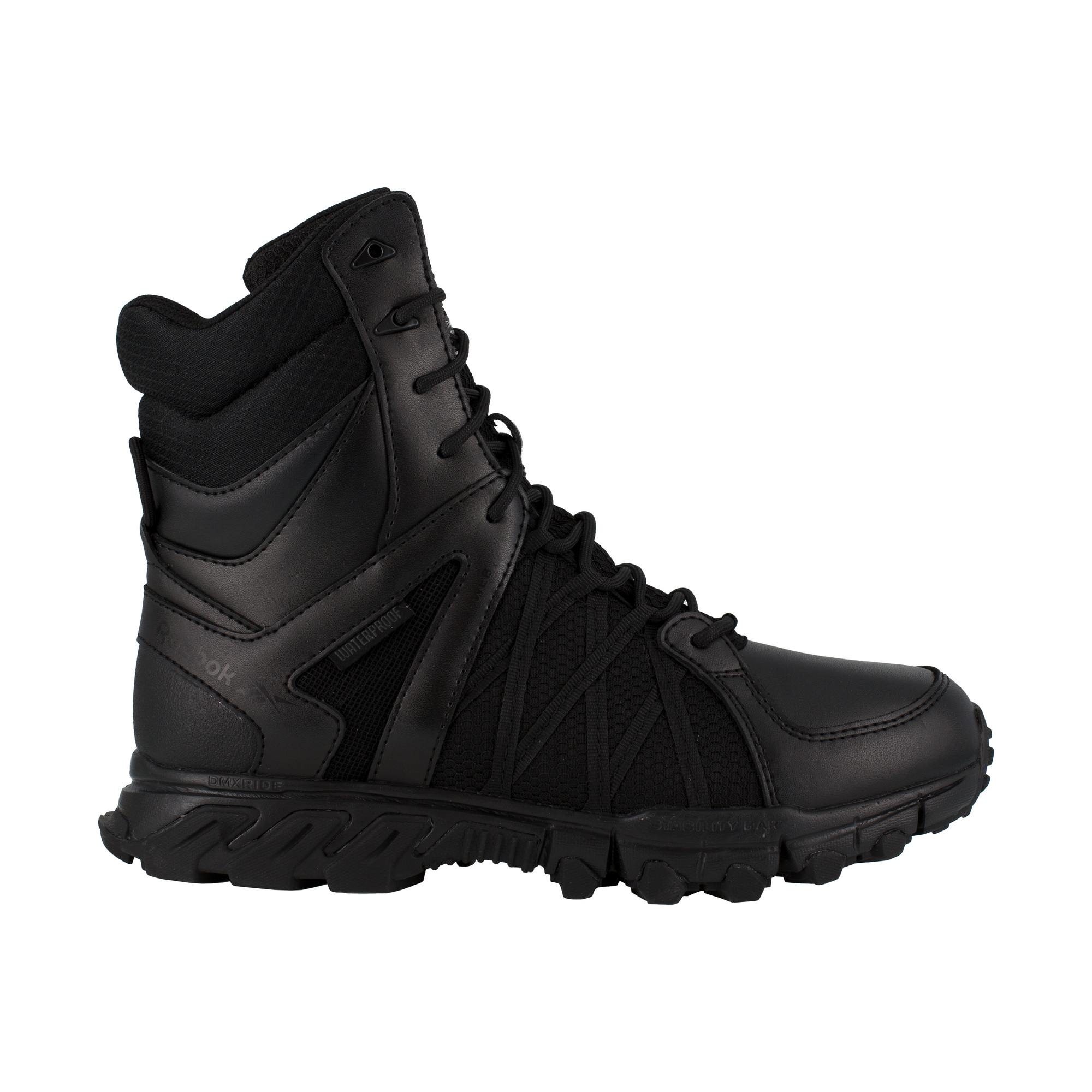 Reebok, 8in. Tactical Waterproof Insulated Boot, Size 8 1/2, Width Medium, Color Black, Model# RB3455