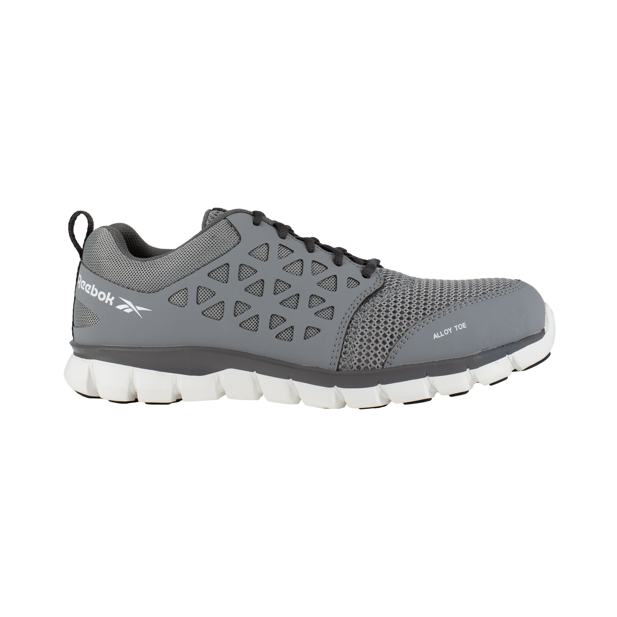 Reebok, Athletic Work Shoe, Size 11 1/2, Width Wide, Color Grey, Model ...