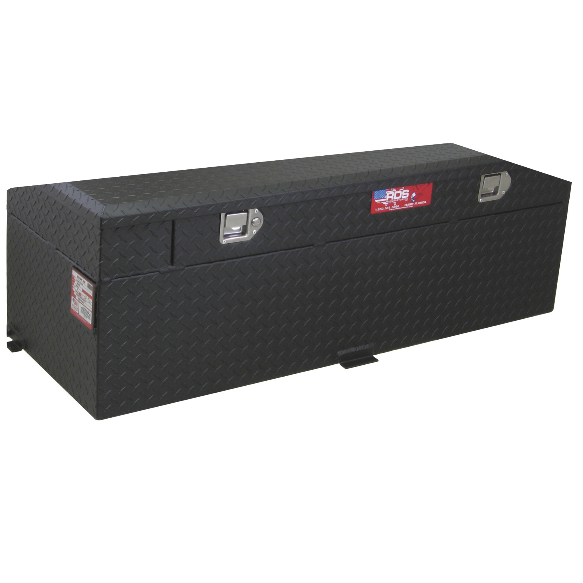 Aluminum Tank Industries® - Combo Auxiliary Notched Fuel Transfer Tank with  Toolbox