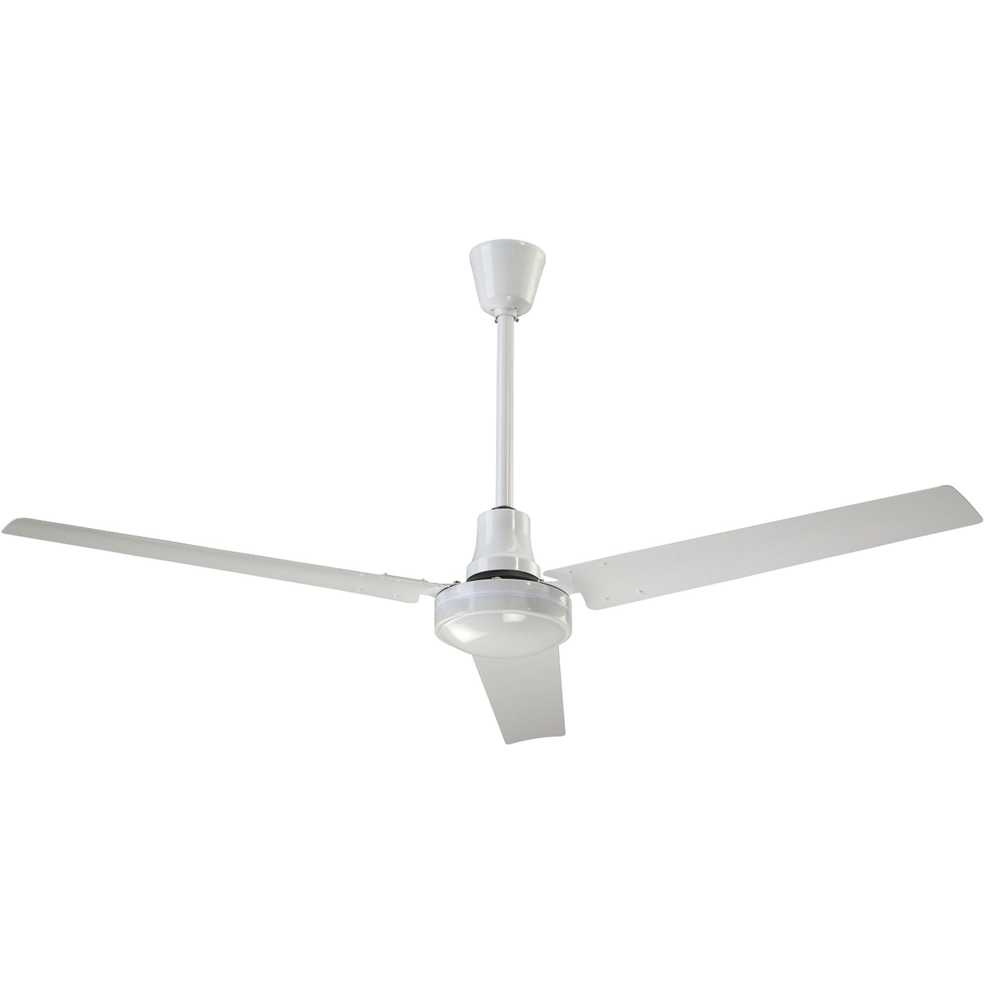 Canarm High-Performance Industrial-Grade Reversible Ceiling Fan — 56in., White, Model# CP56HPWP