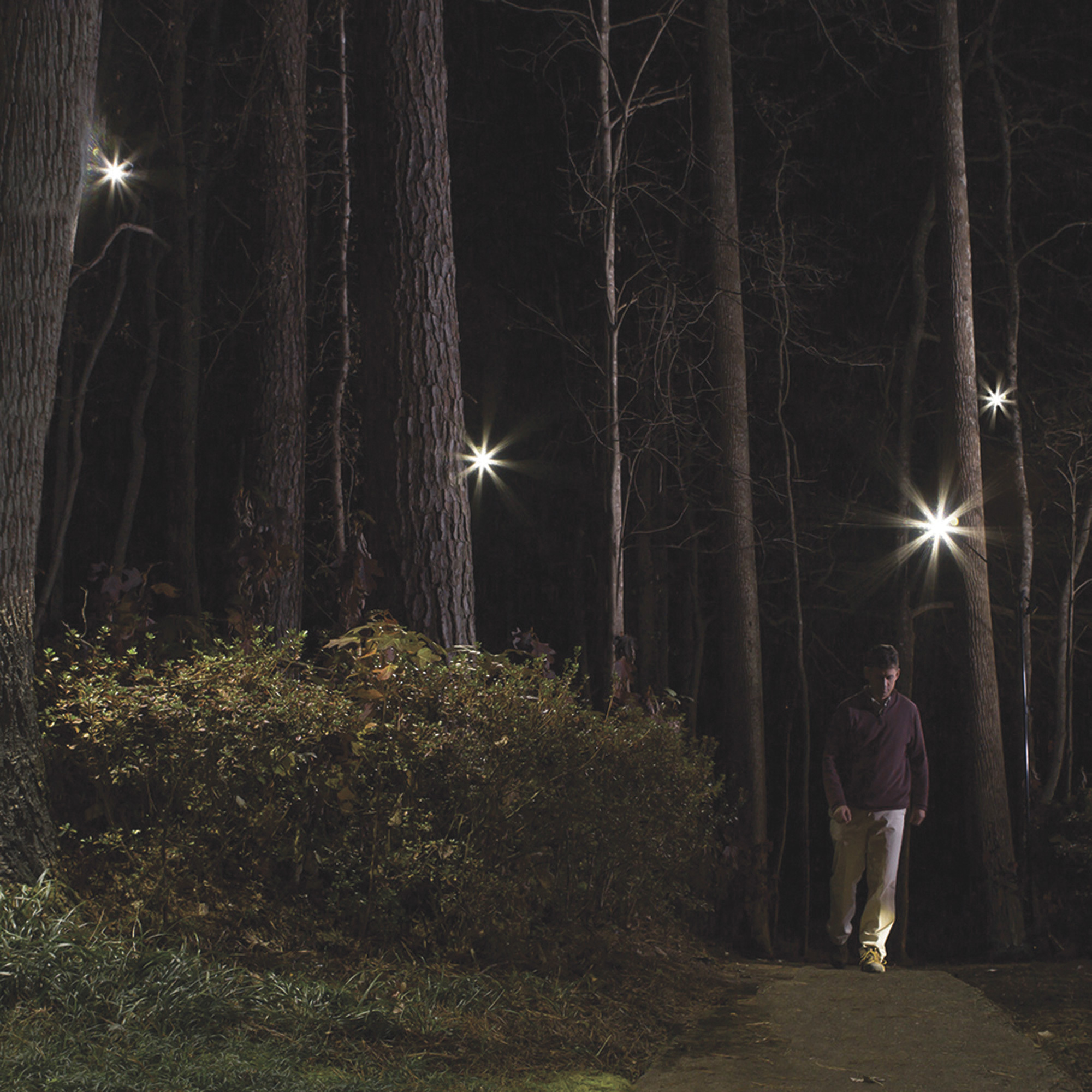 Mr Beams NetBright Networked 140 Degree White Outdoor Wireless Motion Sensing Integrated LED Flood Light 3 Pack Mbn3000 Wht 03