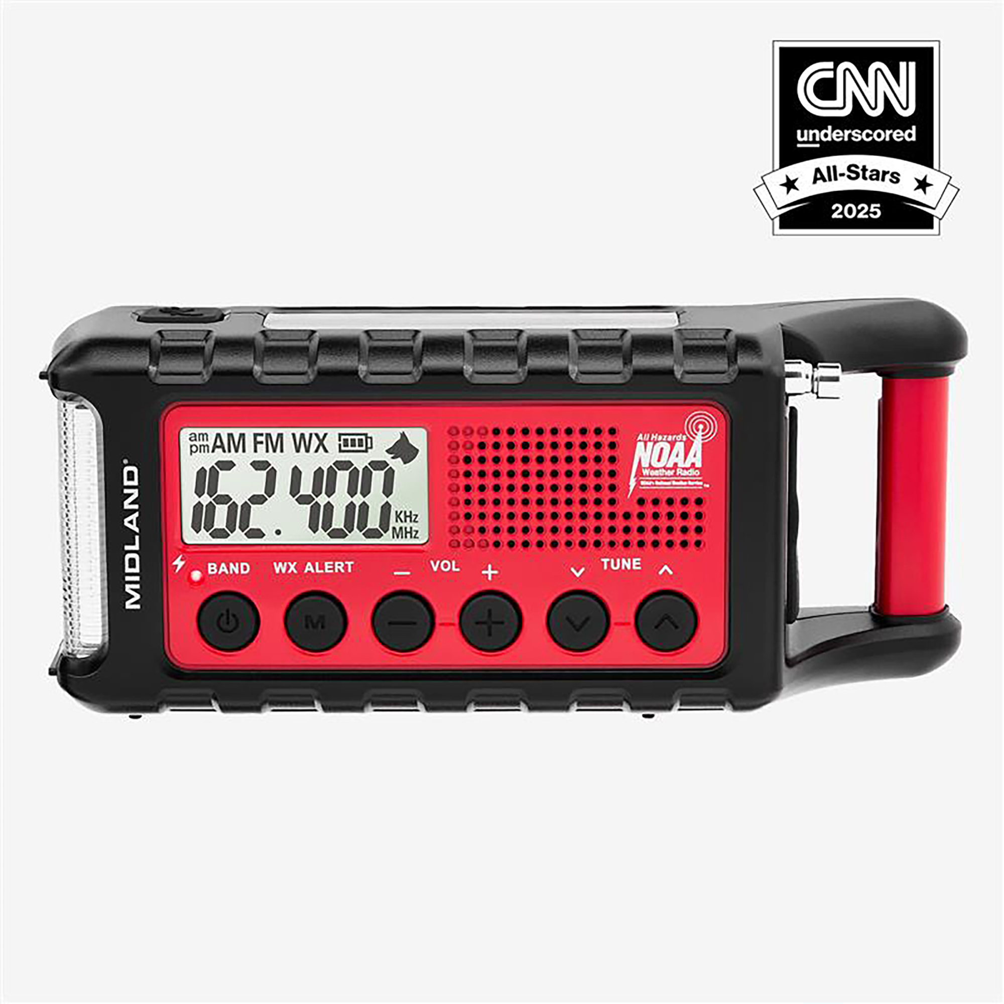 Midland Emergency Crank AM/FM/Weather Alert Radio, Model# ER310