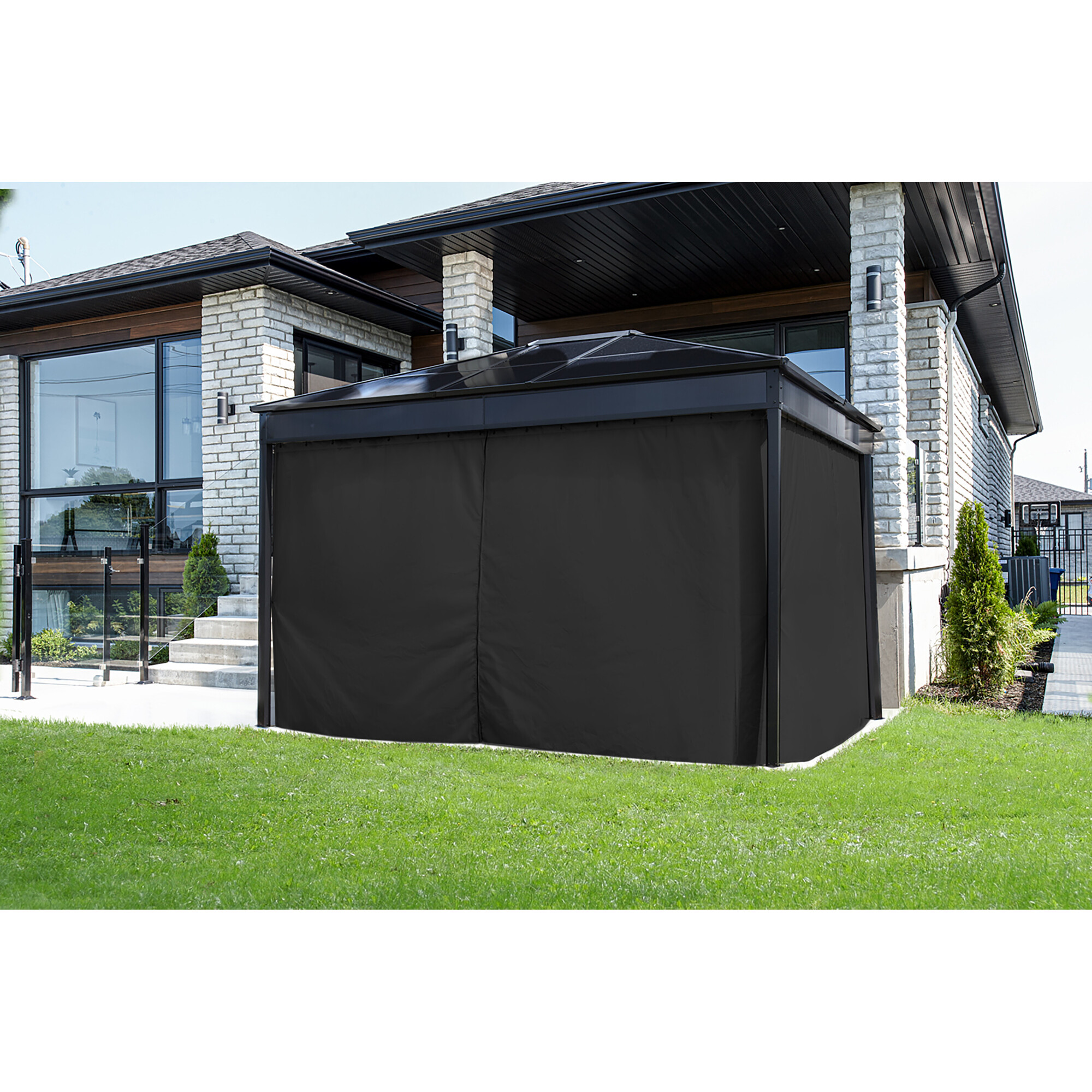 ShelterLogic Sojag Diani Black Polyester Curtains