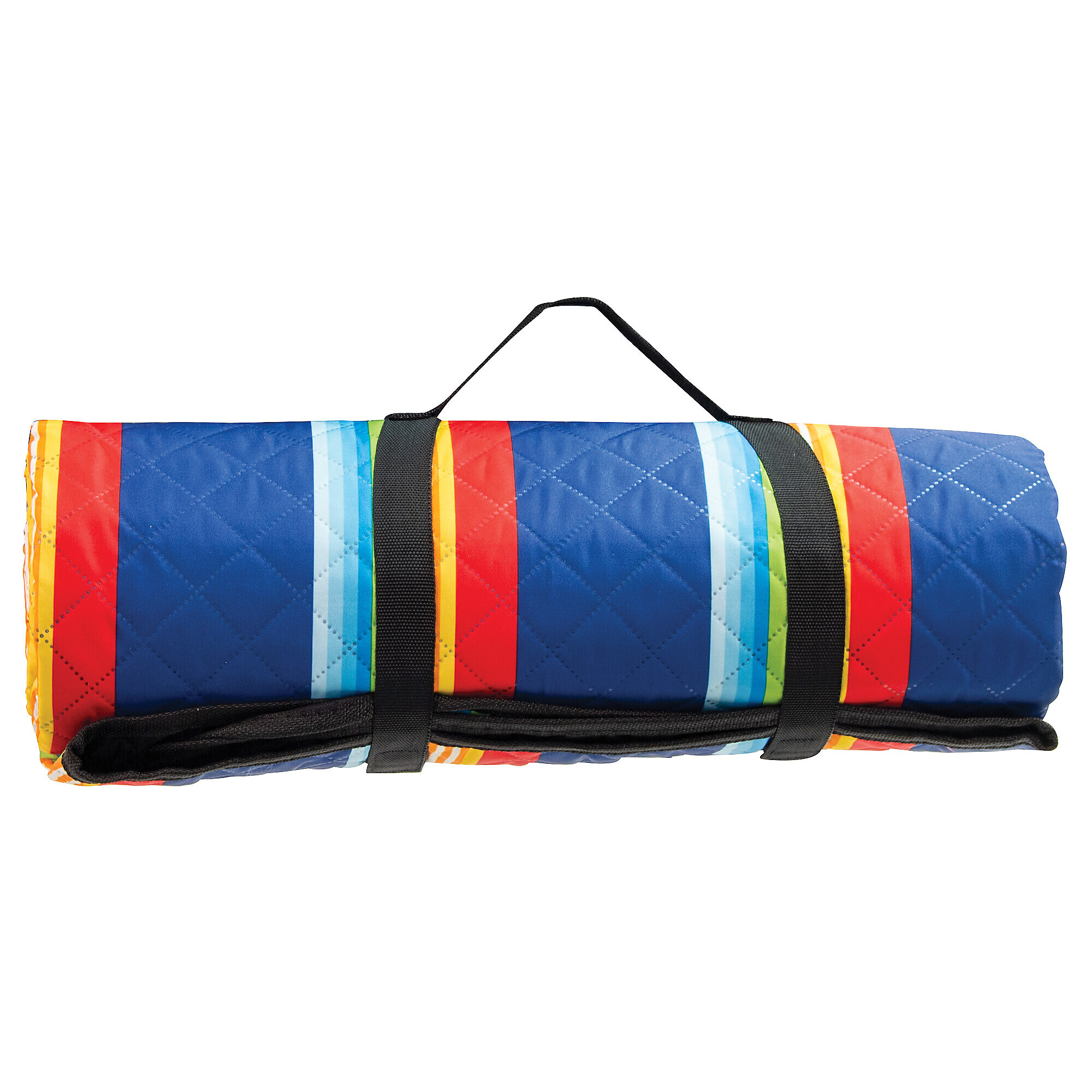 Rio Brands, Rollup Beach Blanket with Handle, Length 80 in, Width 66