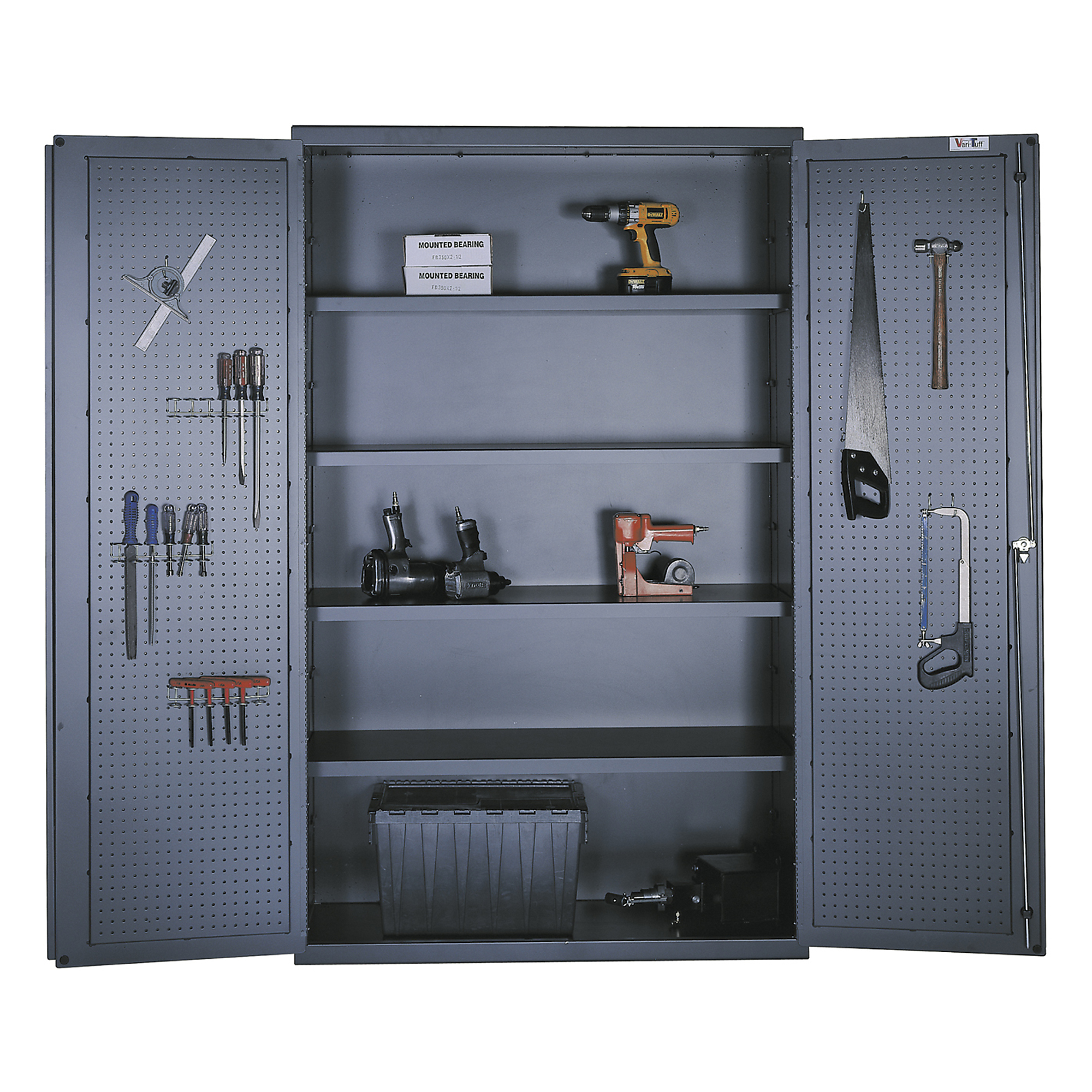 Valley Craft, Pegboard Cabinet, Height 78 in, Width 48 in, Model# F85881A4