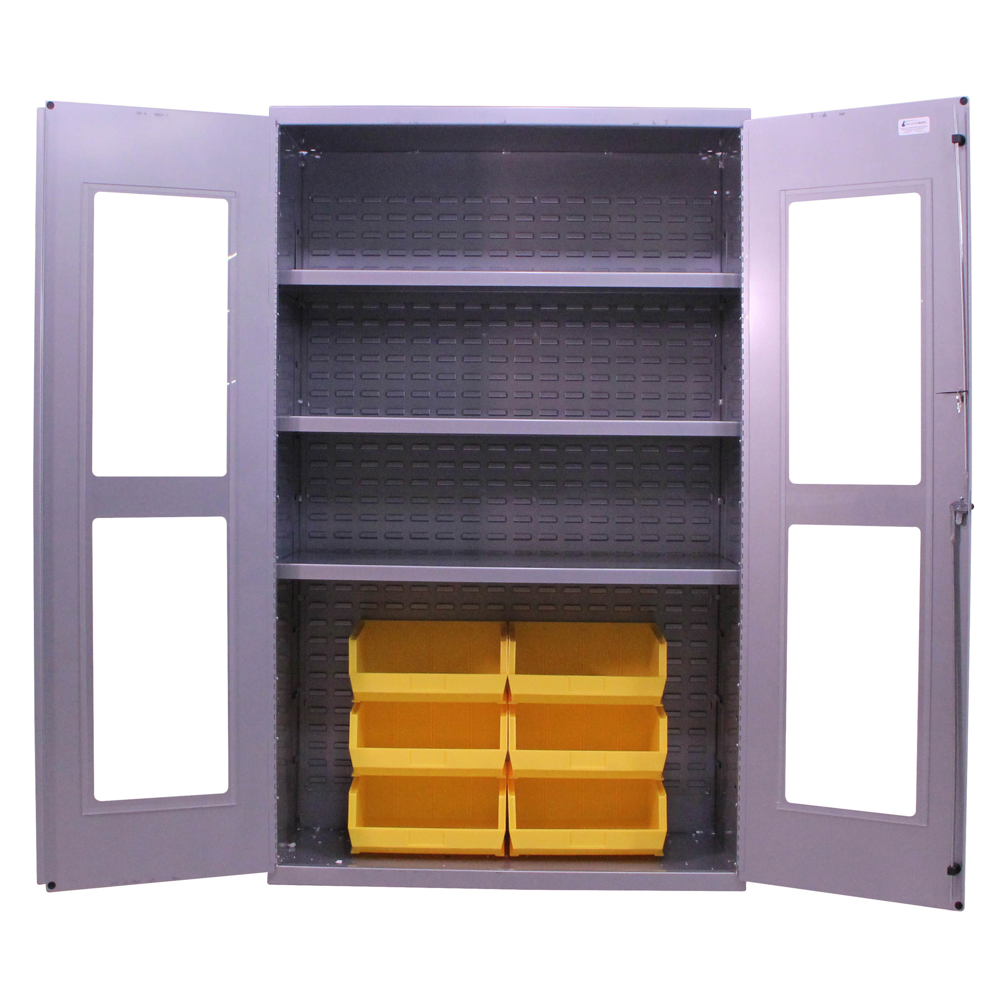 Valley Craft Bin & Shelf Cabinets - Deep Door, 48W x 78H / Door Bins