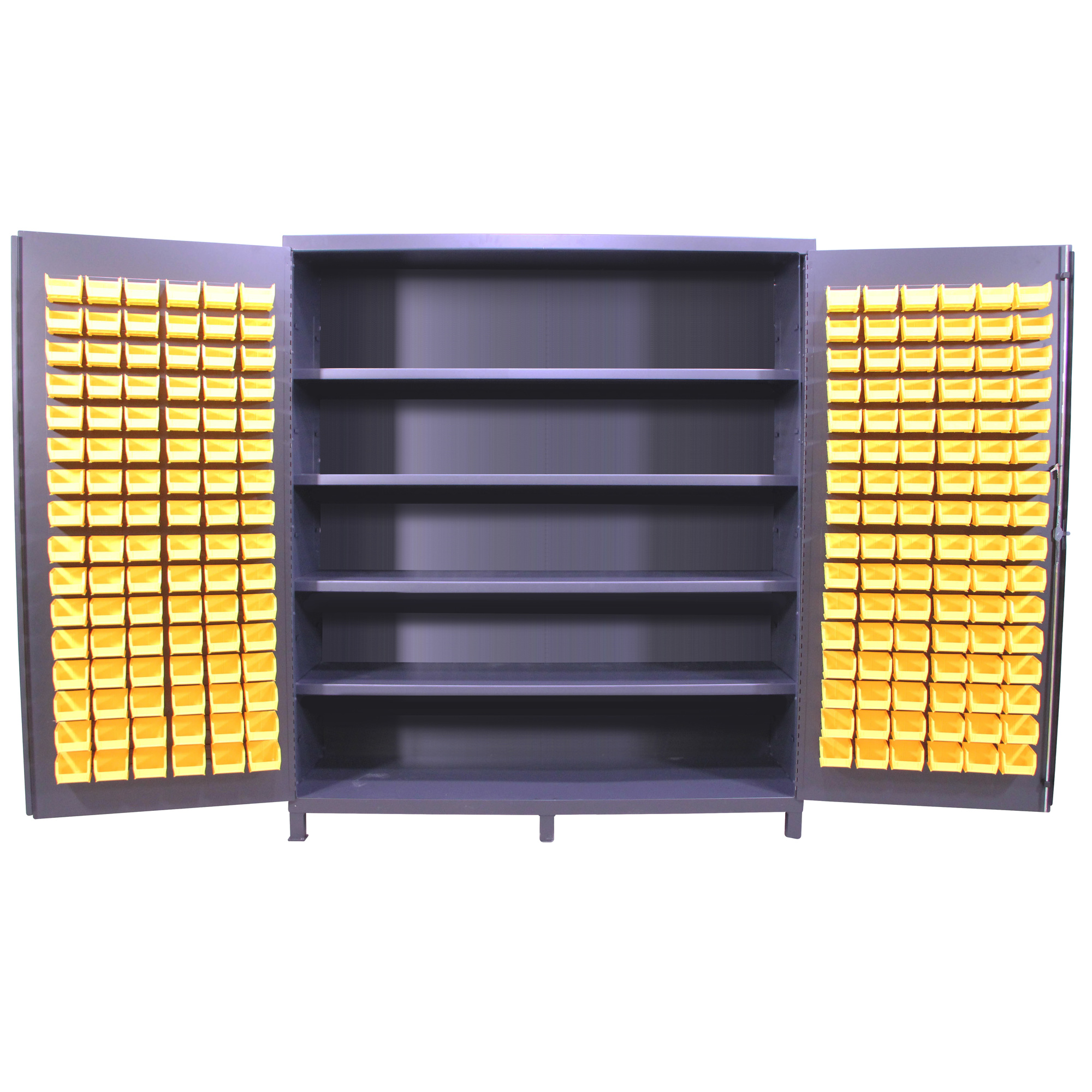 Valley Craft, Bin Shelf Cabinet, Height 84 in, Width 72 in, Bins Included (qty.) 192, Model# F89112