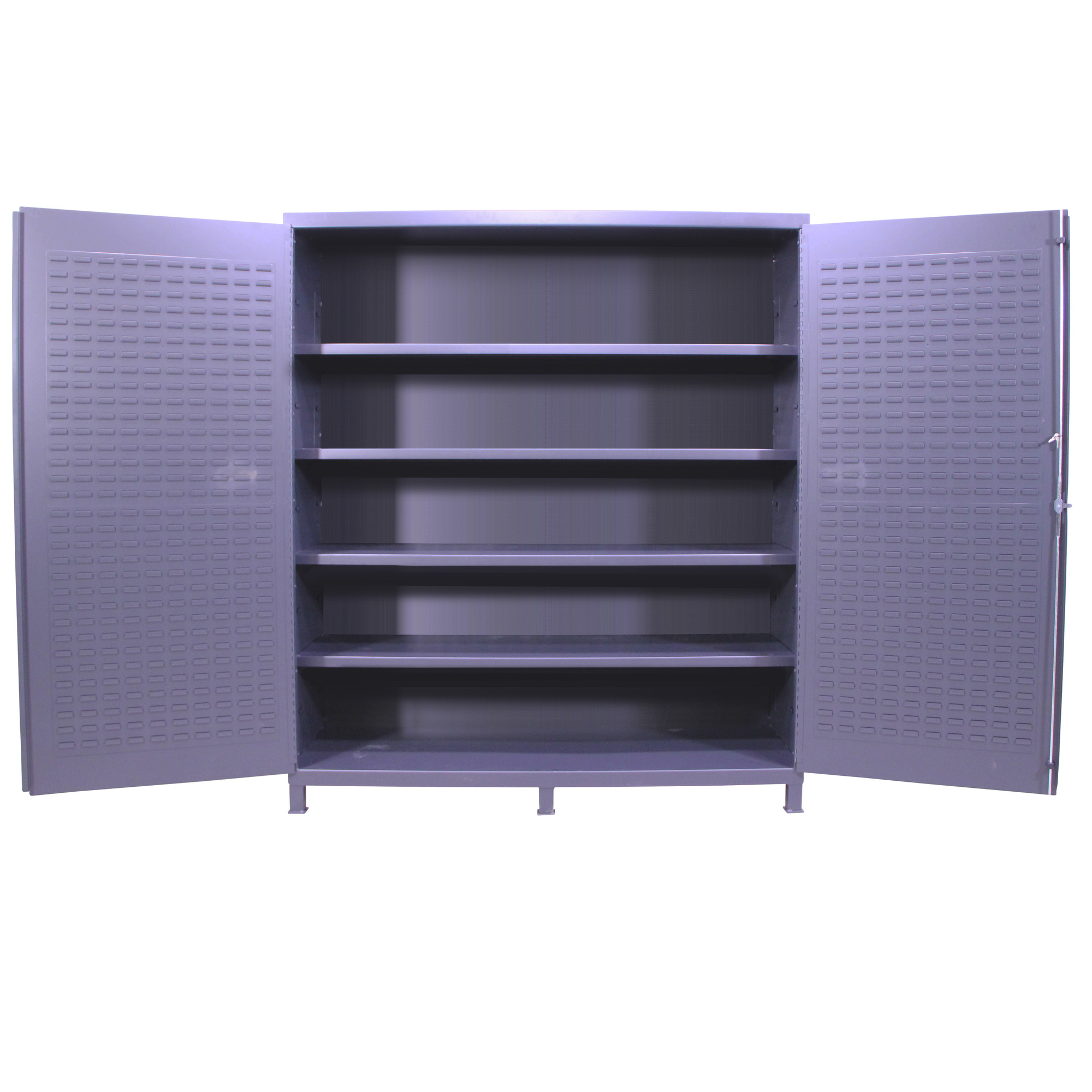 Valley Craft, Bin Shelf Cabinet, Height 84 in, Width 72 in, Model# F89113