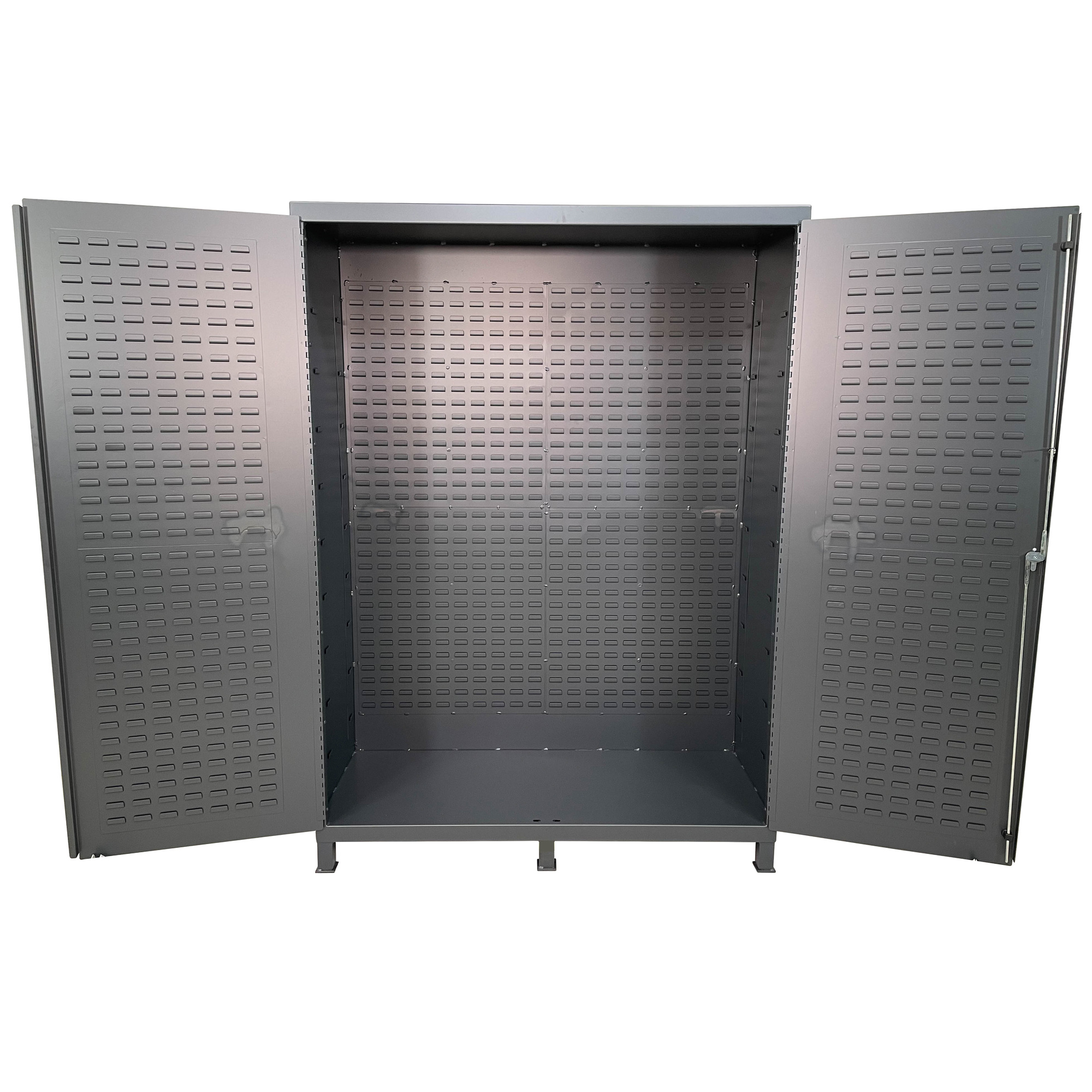 Valley Craft, Bin Shelf Cabinet, Height 84 in, Width 60 in, Model# F89108