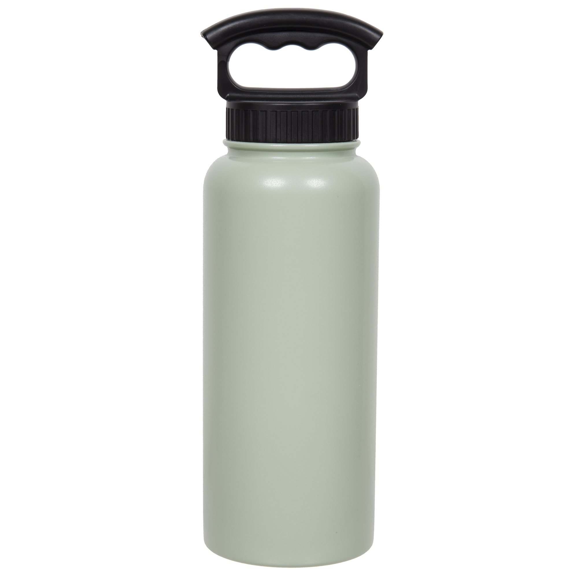 FIFTY/FIFTY, 34oz - Sage Bottle-3 Finger Grip Cap, Size 34 oz, Color Green, Model# V34000031