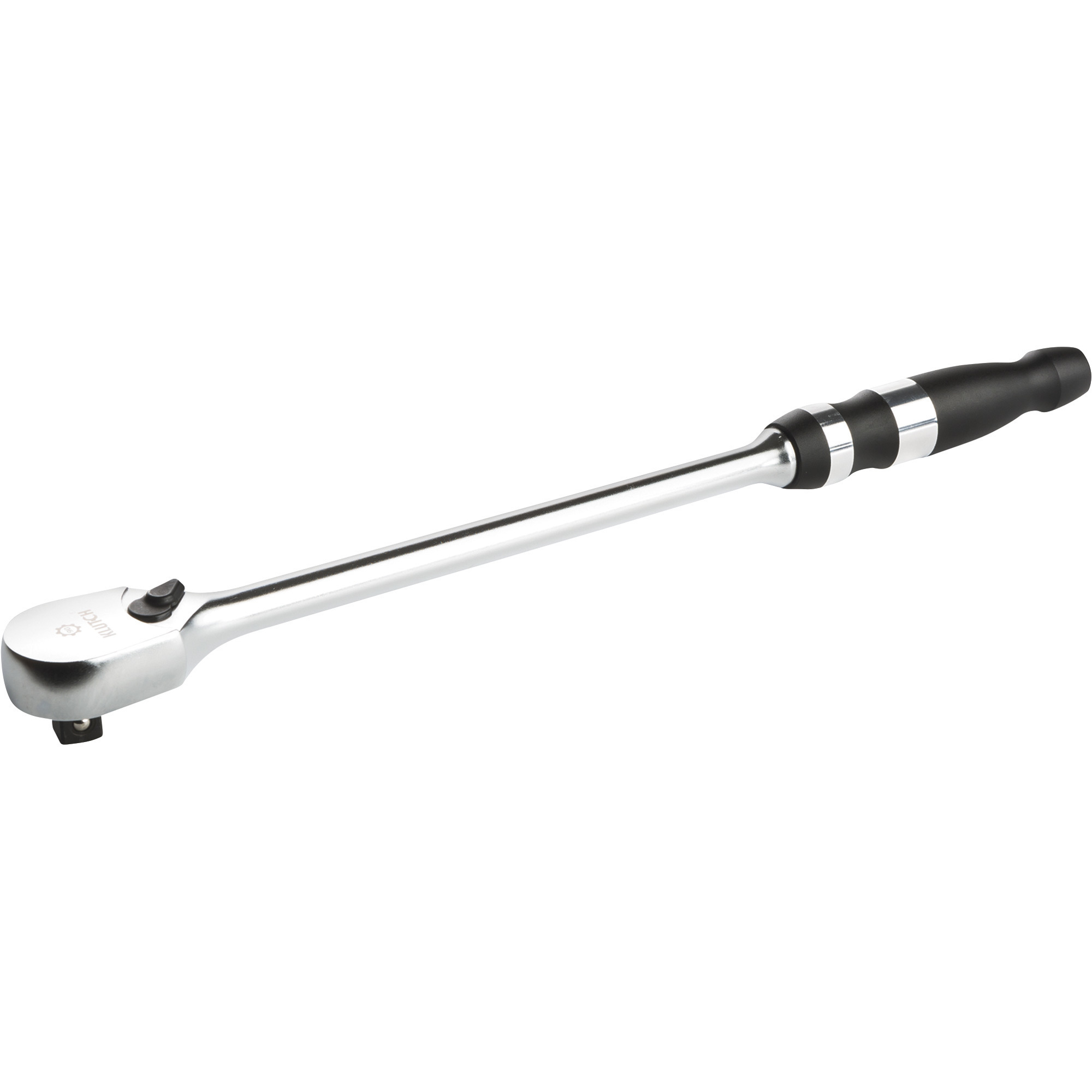 Klutch 12in. Ratchet, 3/8in. Drive, Aluminum Handle