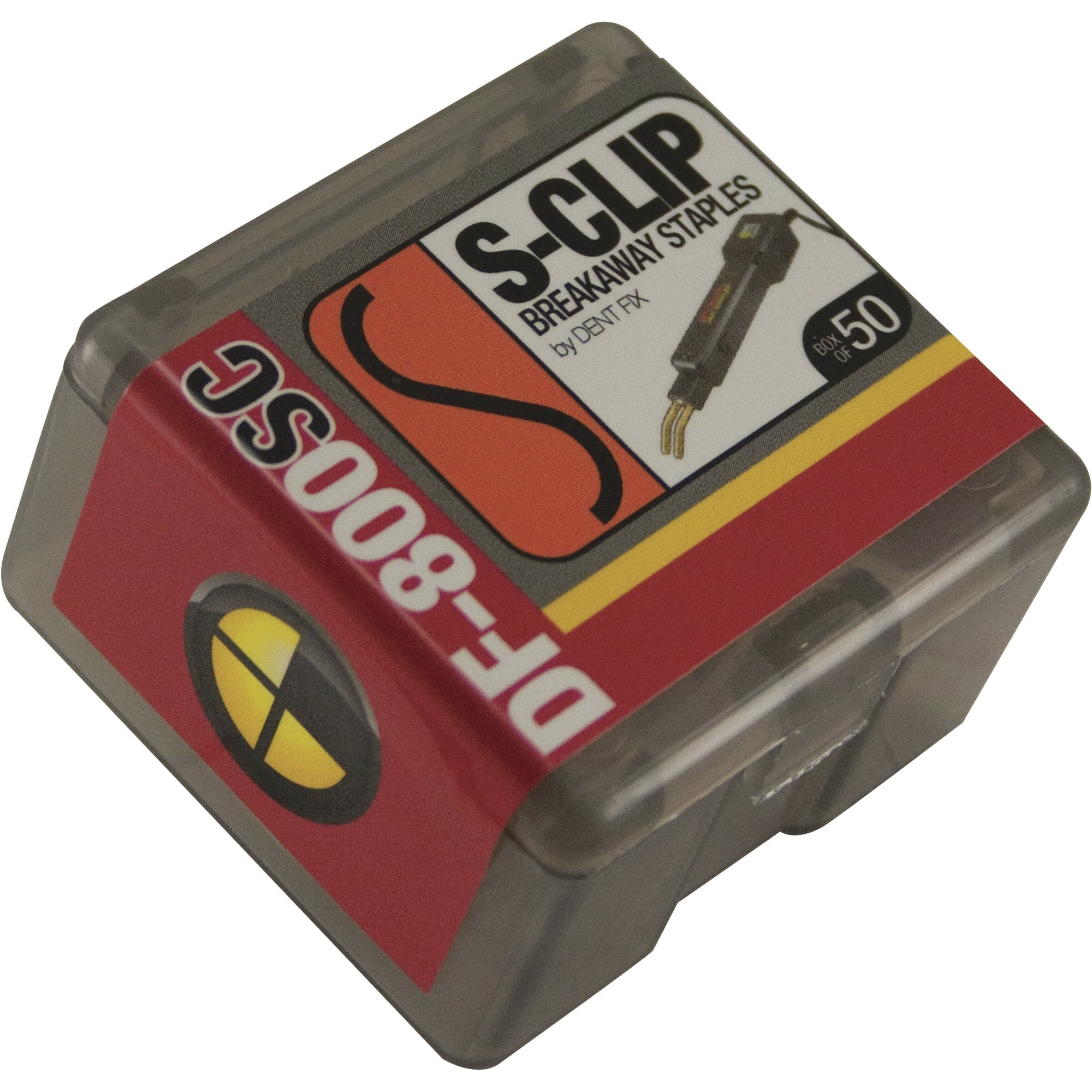 Dent Fix S-Clip Breakaway StapleClips, 50-Pack, Stainless Steel, Model# DF800SC/50