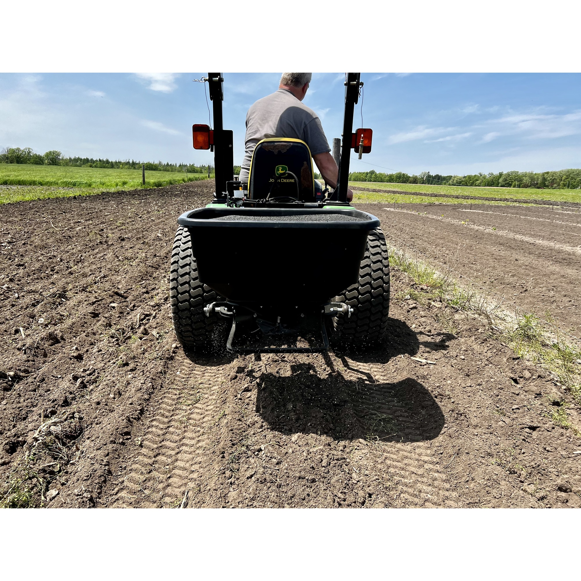 Field Tuff, 3Point Spreader, Working Width 144 in, Max. Depth 0 in