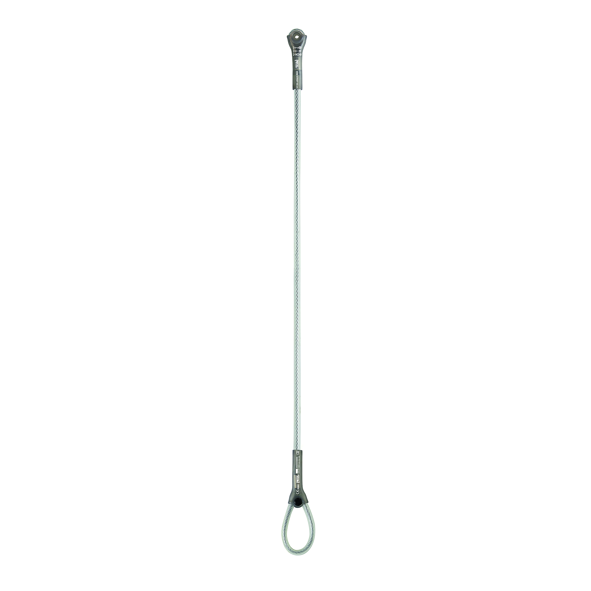 Petzl, WIRE STROP 100cm galv steel anchor strap NFPA ANSI, Weight Capacity 5170.61 lb, Model# G200AA01