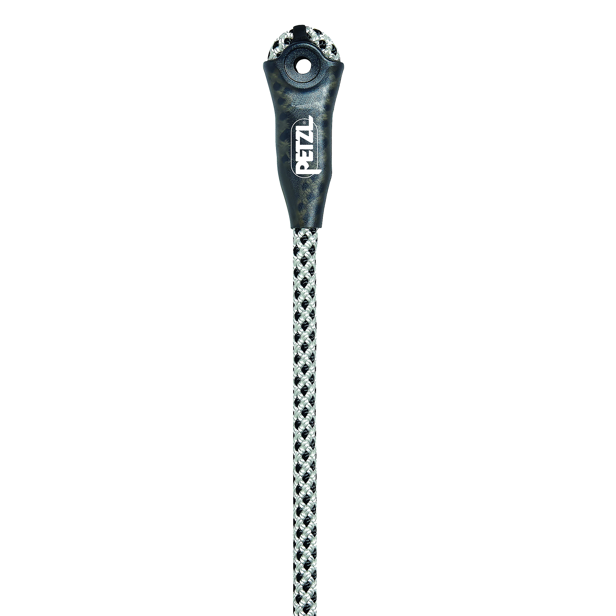 Petzl, RAY rope 11mm 1 sewn term 75ft. white ANSI NFPA, Model# R100BA02 ...
