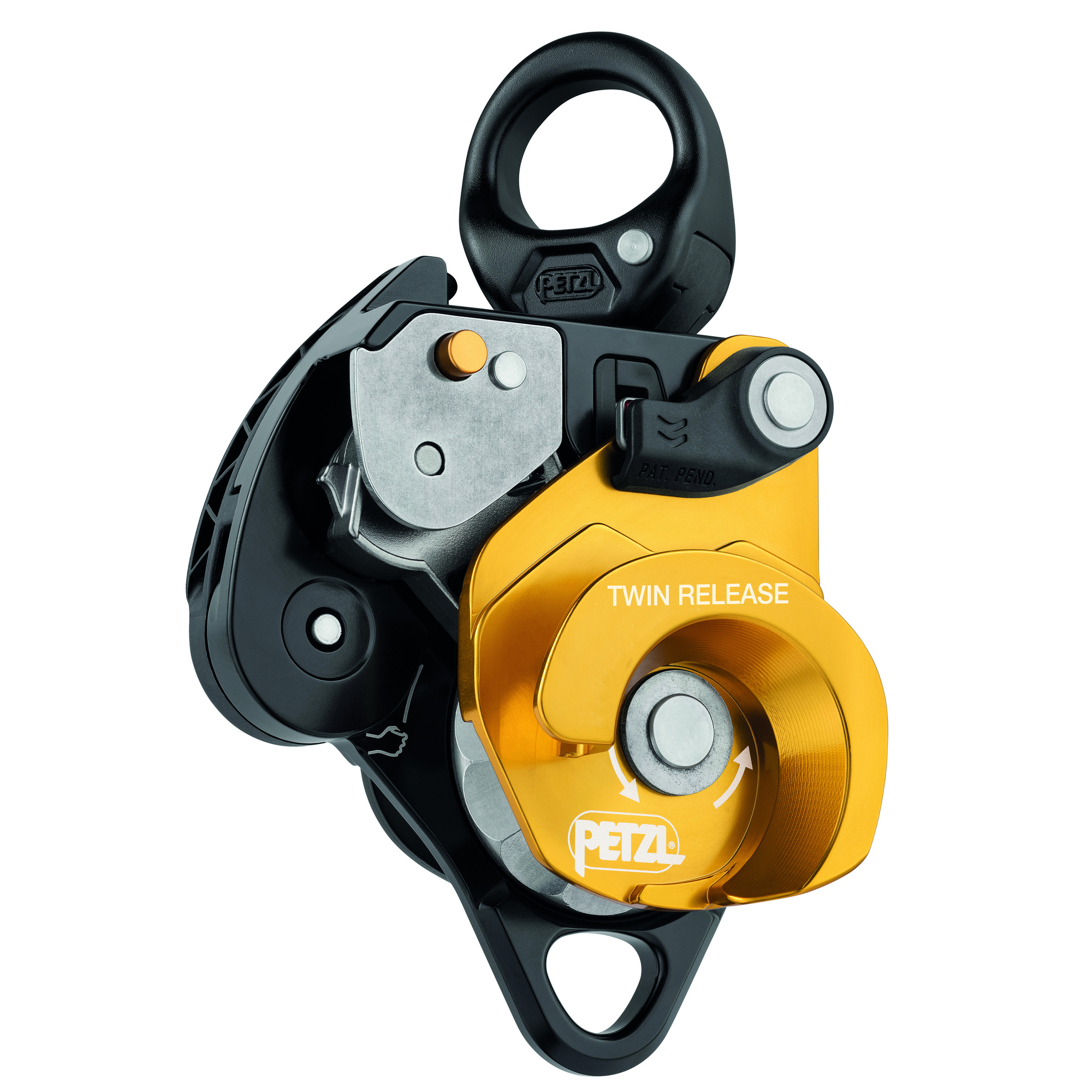 Petzl, TWIN RELEASE releasable double prog capture pulley, Model# P001DA00