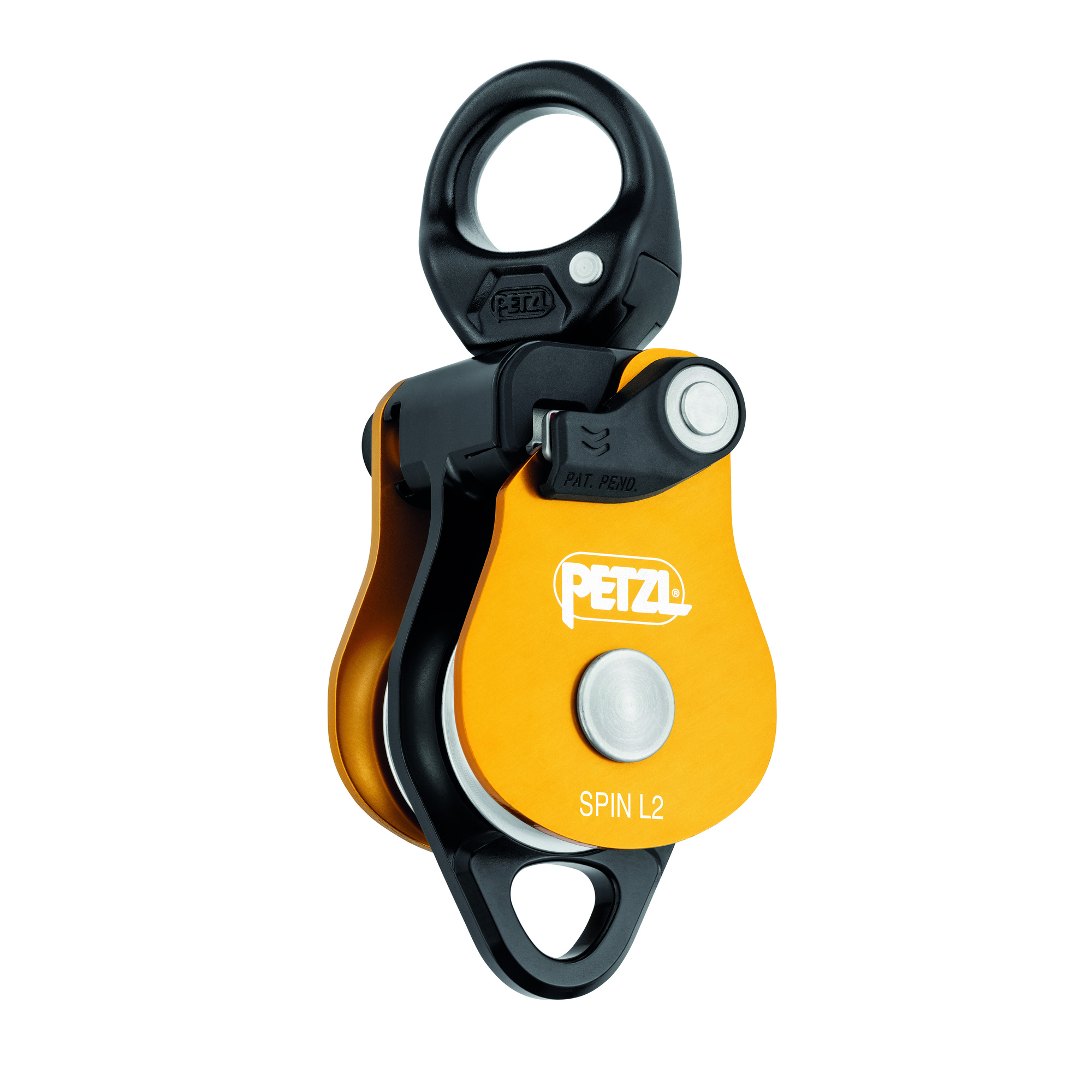 Petzl, SPIN L2 very efficient double pulley with swivel, Model# P001CA00