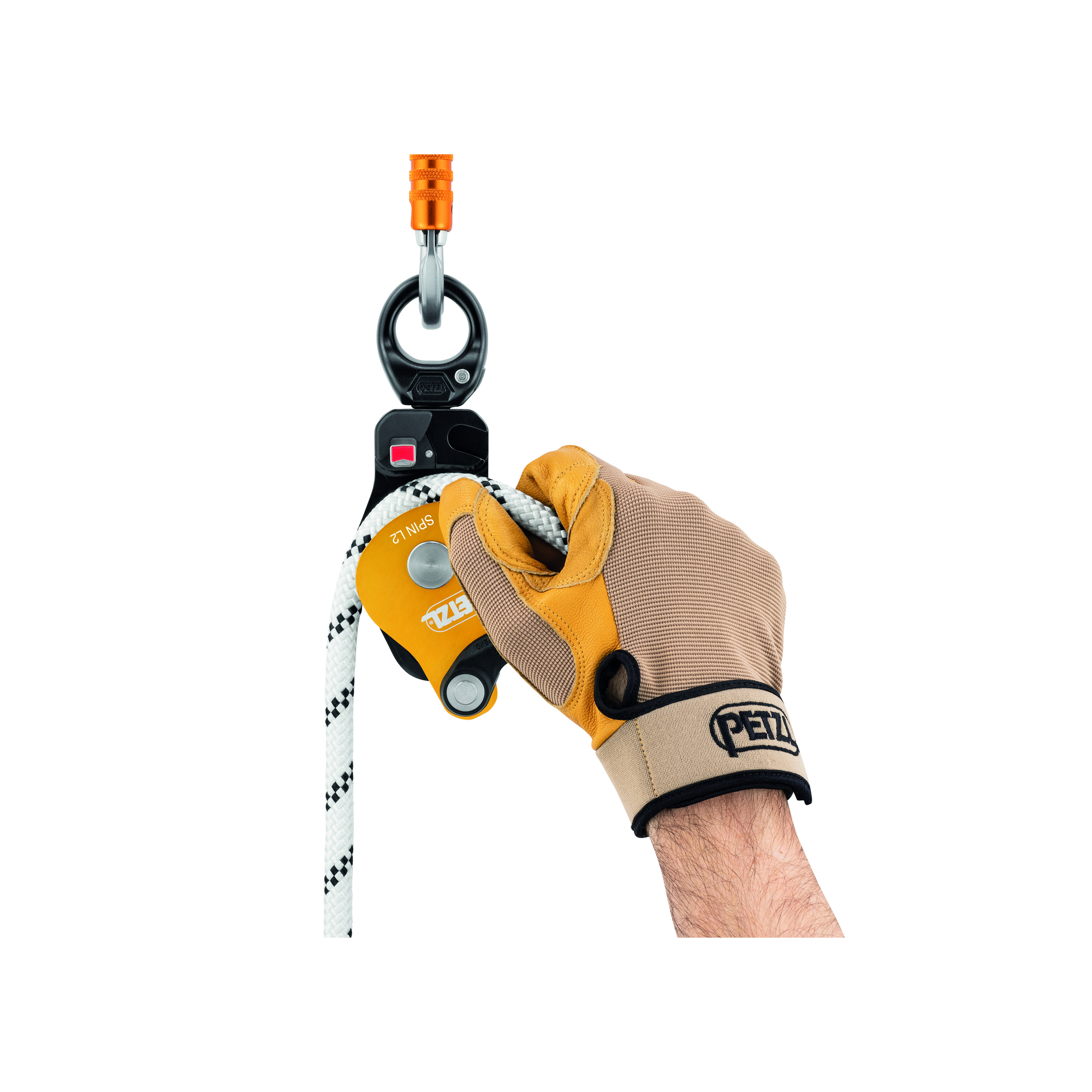 Petzl, SPIN L2 very efficient double pulley with swivel, Model
