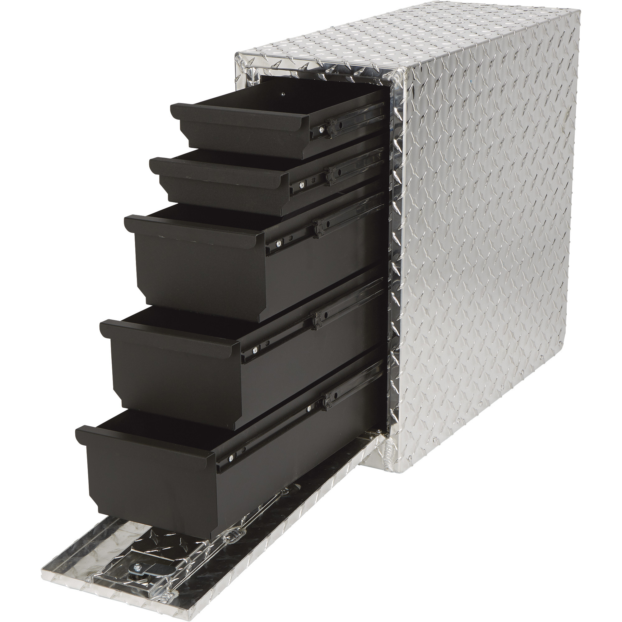 Ironton Rolling Mechanic's Tool Tray — 100-Lb. Capacity, 5 Compartments,  17.13in.L x 15.75in.W x 4.75in.H