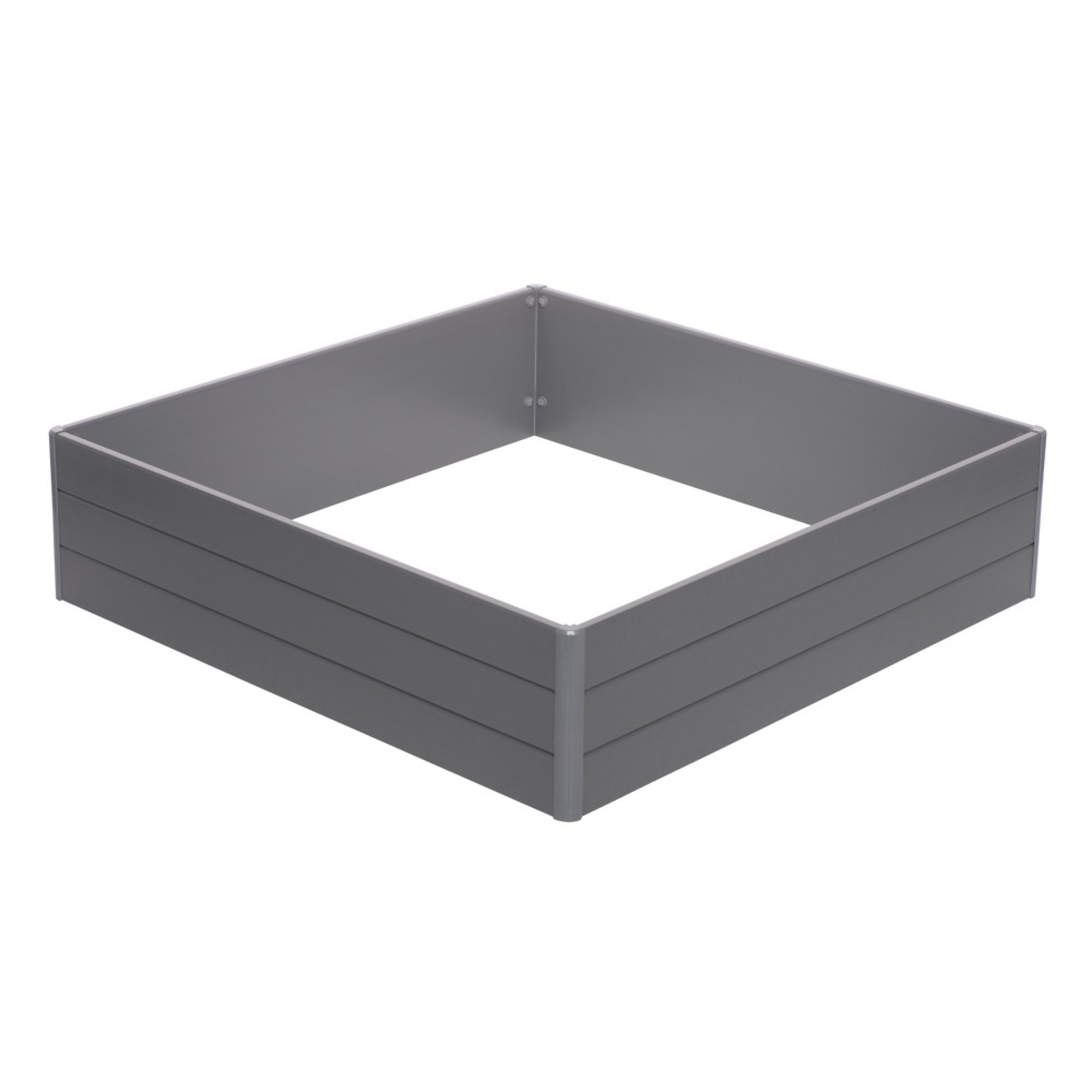 NuVue, Raised Garden Box 44.5in. L X 44.5in. W x11.5in. H Grey