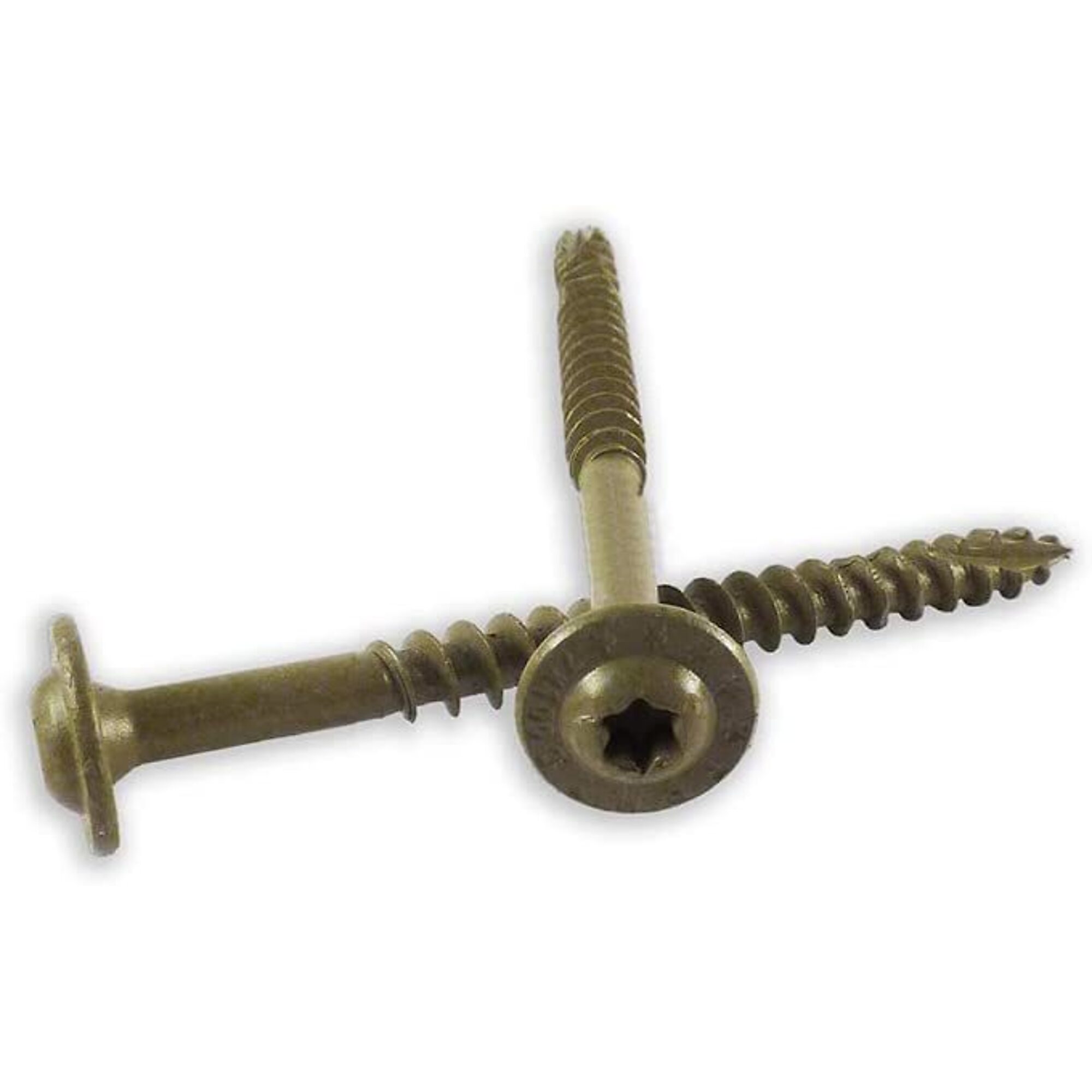 Woodpro, 1/4 by 3-1/8 Round Exterior Wood Screw 250-pk, Model# ST14X318B