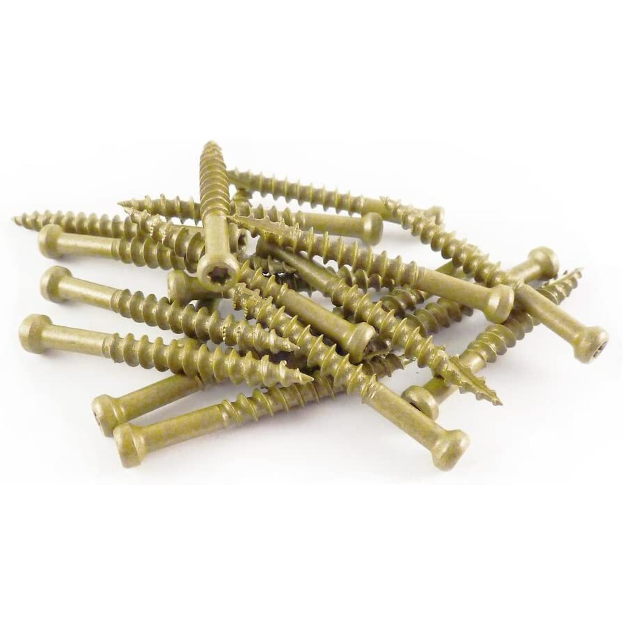 Woodpro, #71-1/2in. Gold Wood Screw 1225pk, Model# TH7X112-5