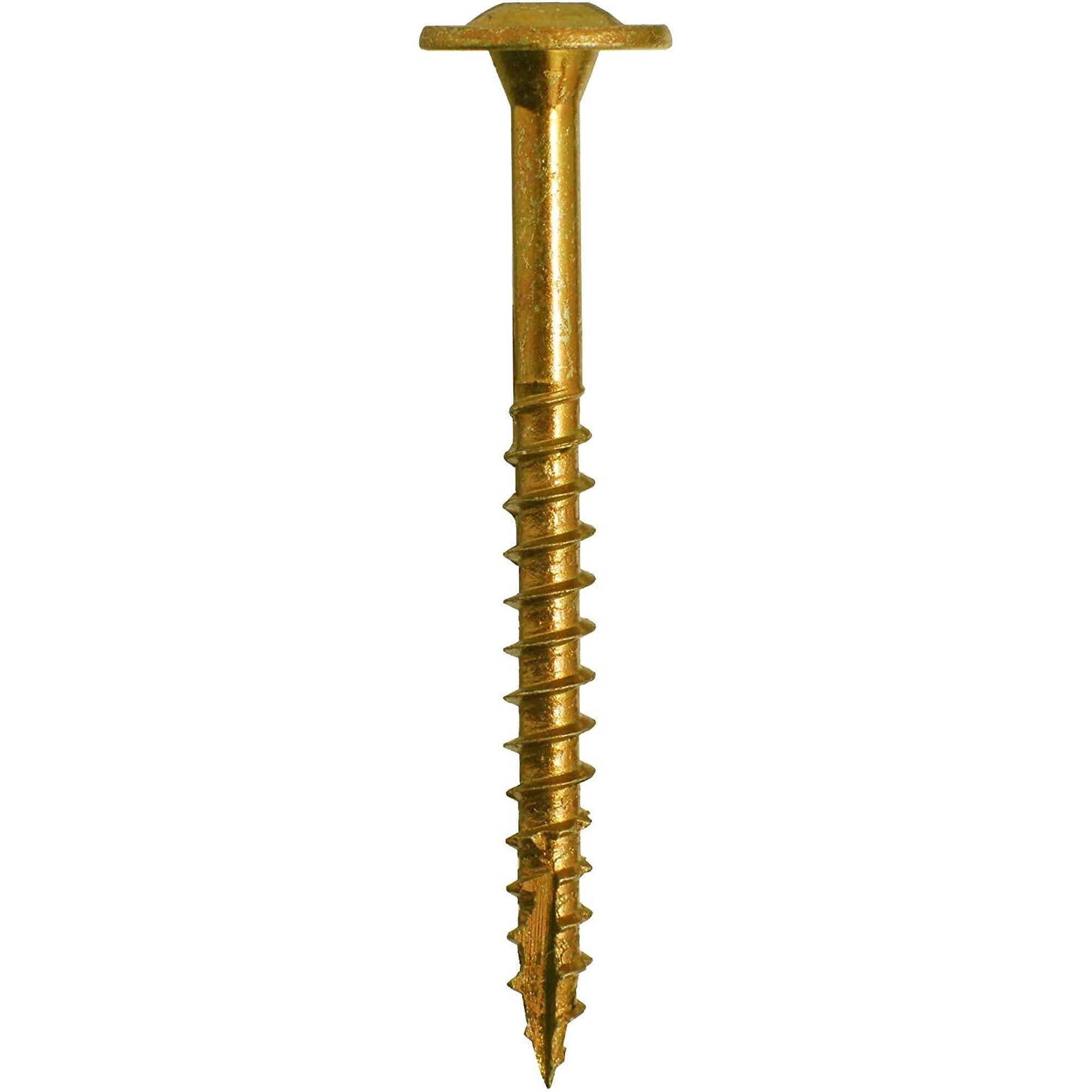 GRK Fasteners, #8x1-1/4 Washer Cabinet Screw 4000pk, Model# 772691100696