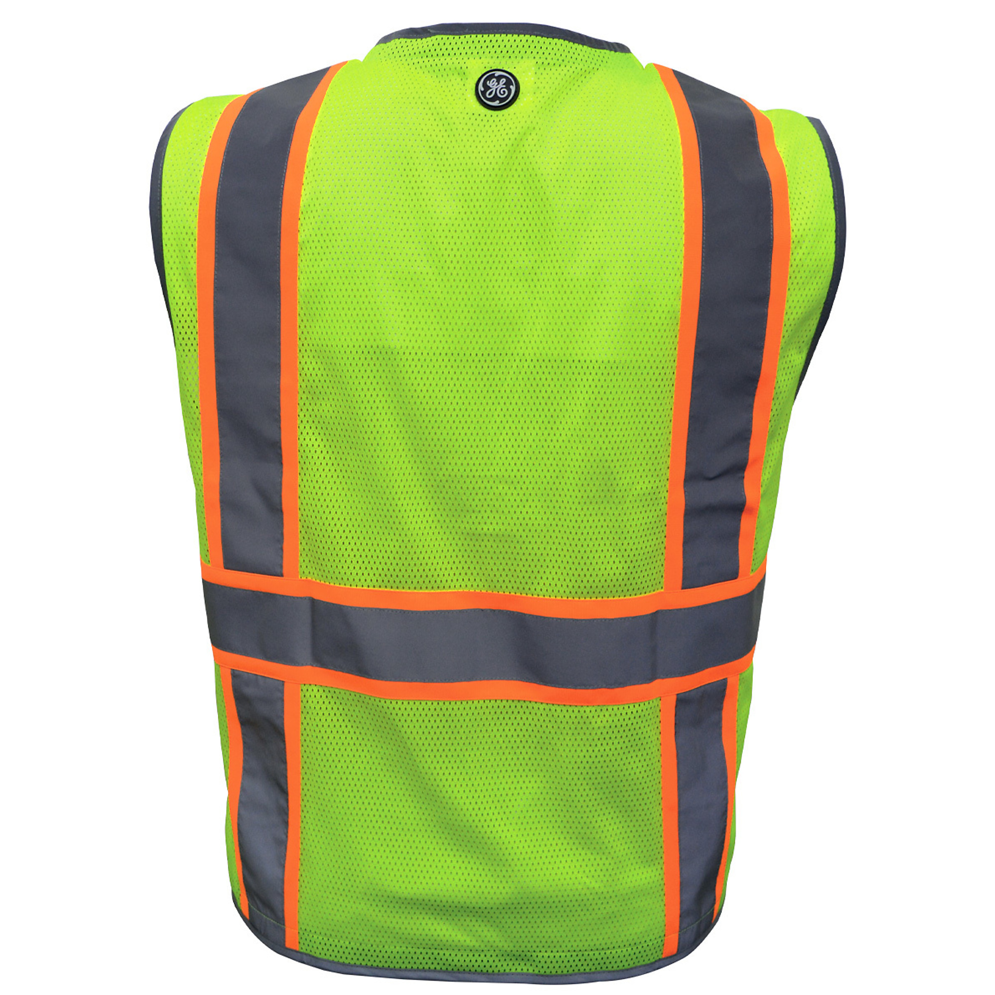 General Electric ENGINEER VEST W/CONTRAST TRIMS - 8 POCKET GREEN M ...