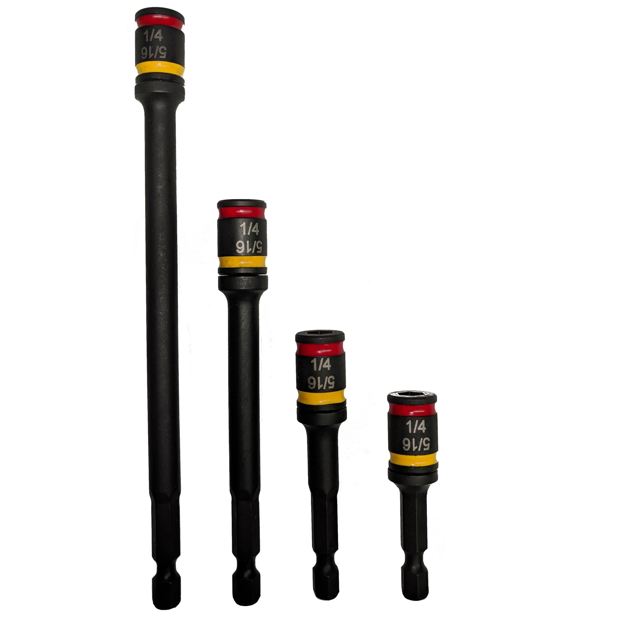 Malco Hex Nut Drivers, 1/4in. and 5/16in., 4 Piece, Model# MALCOMBO4