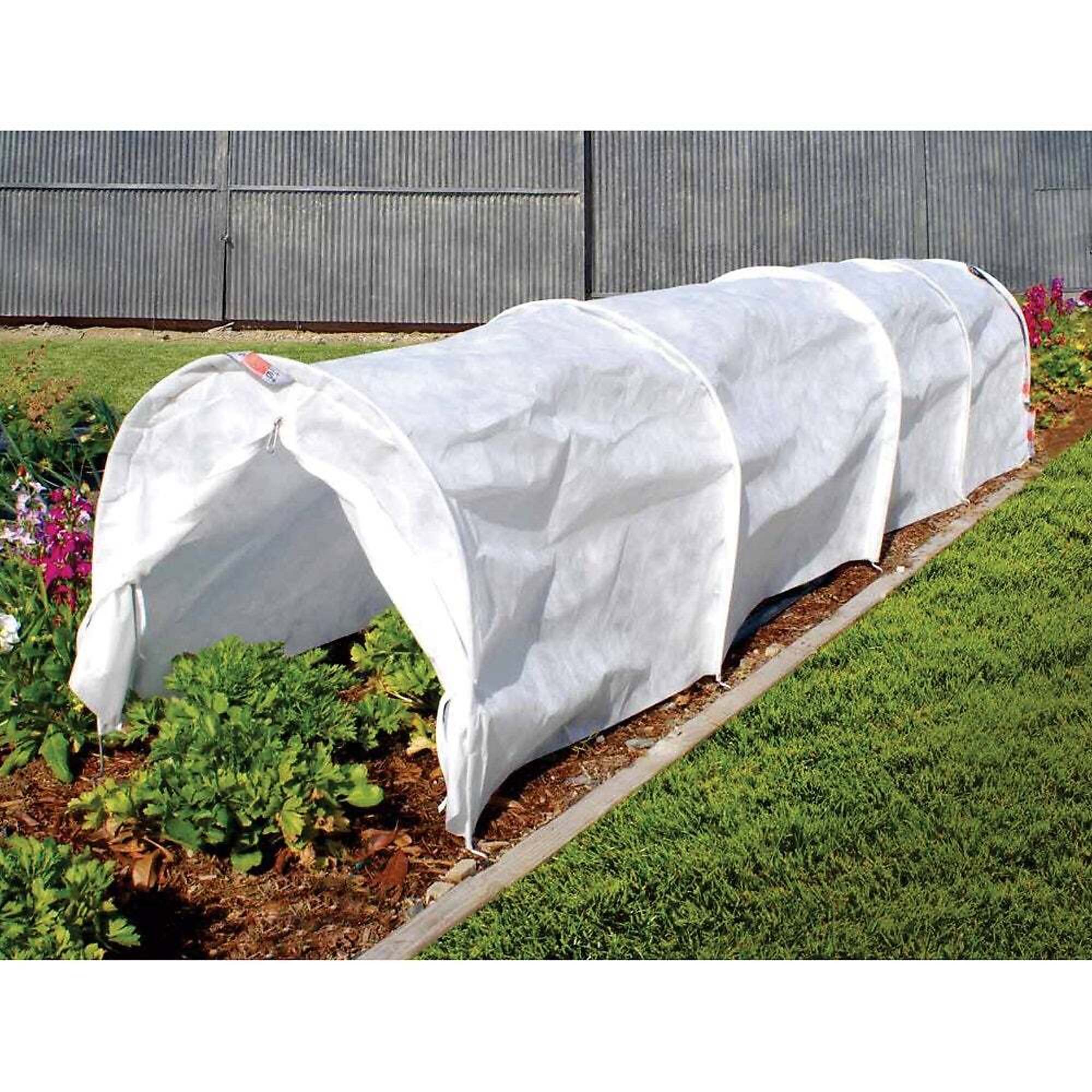 NuVue, Row Gro Tunnel Kit 9ft. L x 18in. W x 18in. H, Length 108 in, Width 18 in, Center Height 18 in, Model# 24120