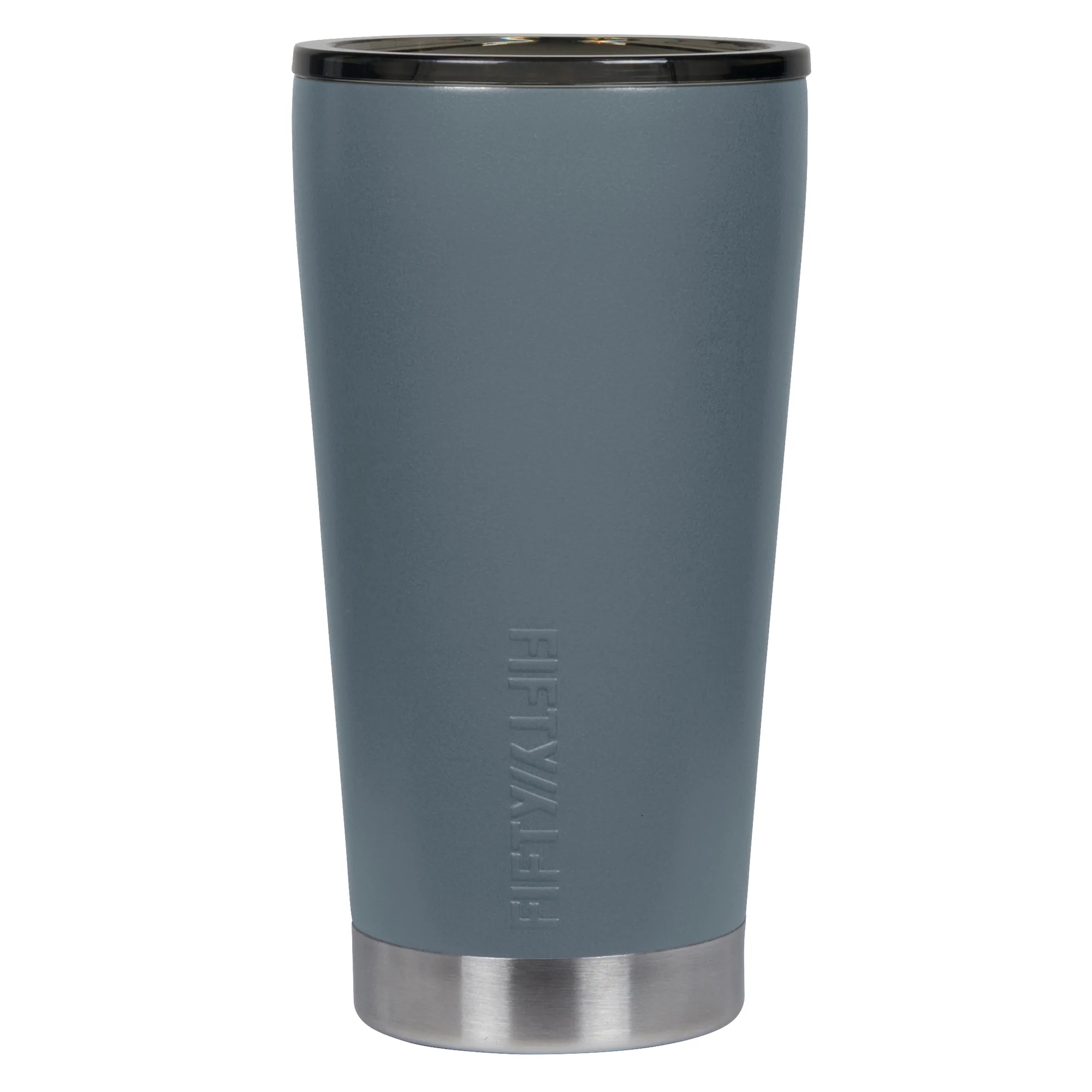 FIFTY/FIFTY, 16oz - Slate Grey Tumbler with Smoke Cap, Size 16 oz, Color Gray, Model# T16000001