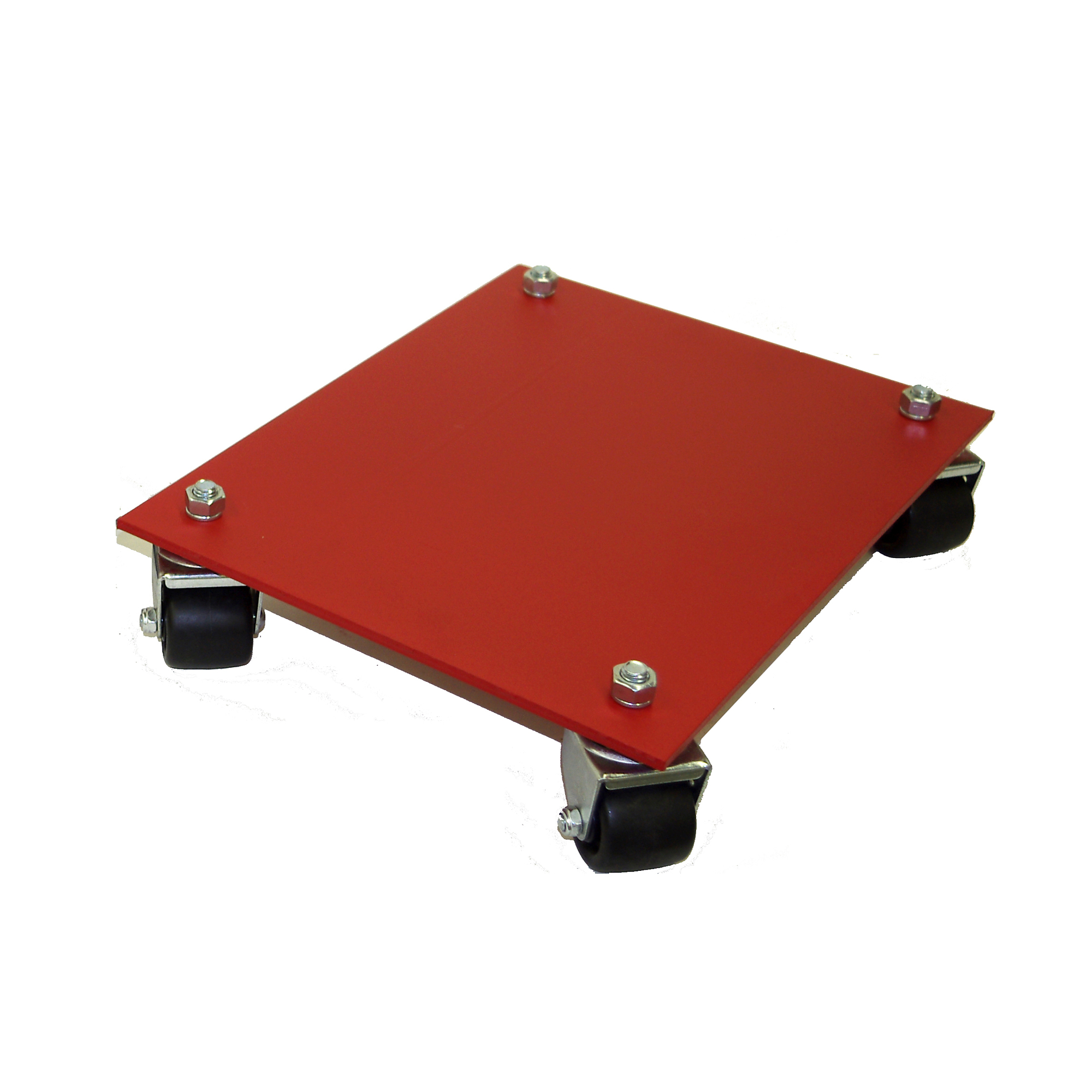 Merrick Industrial Dolly - 12in. x 16in., Steel, 1500-Lb. Capacity, Polyolefin Casters, Model# M998116