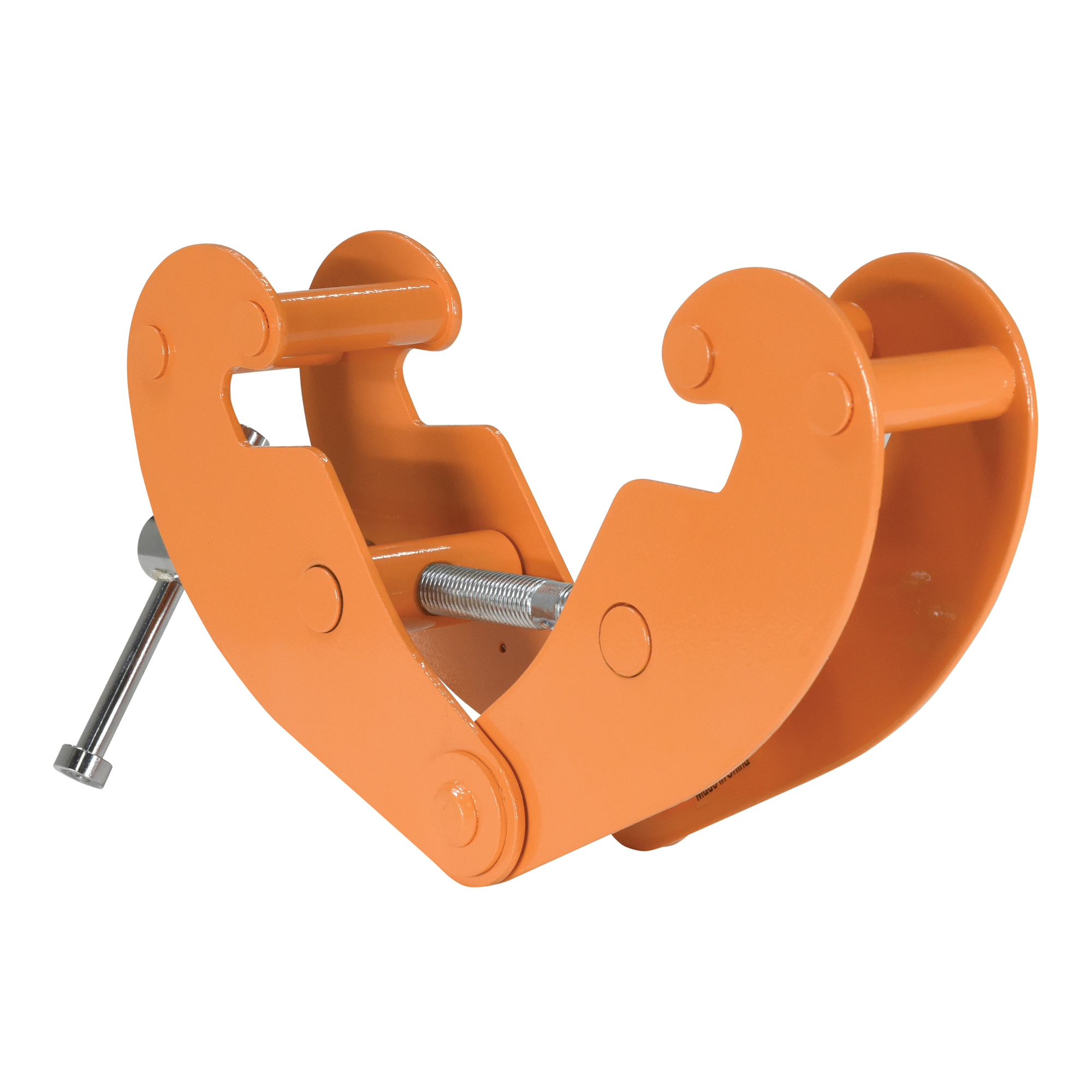 Vestil Horizontal Beam Clamp - 2000-Lb. Capacity, Steel, Painted Finish, Model# BC-2