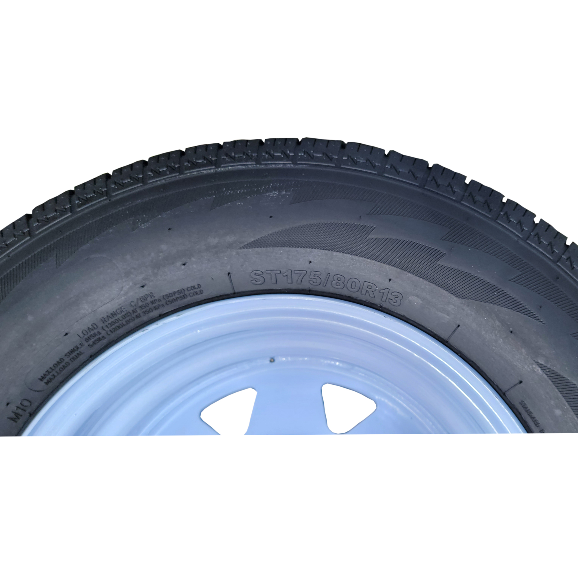 Stirling Tire/Wheel Assembly - ST175/80R13, Load Range C, 5 Bolt Holes ...