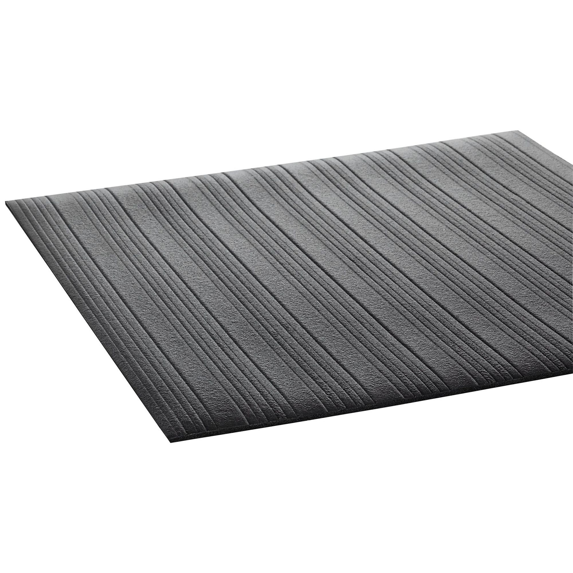 Crown Matting Technologies, Gym-Dandy Runner 3ft.x105ft. Black, Width 36 in, Length 1260 in, Thickness 1/8 in, Model# GD1N836BK