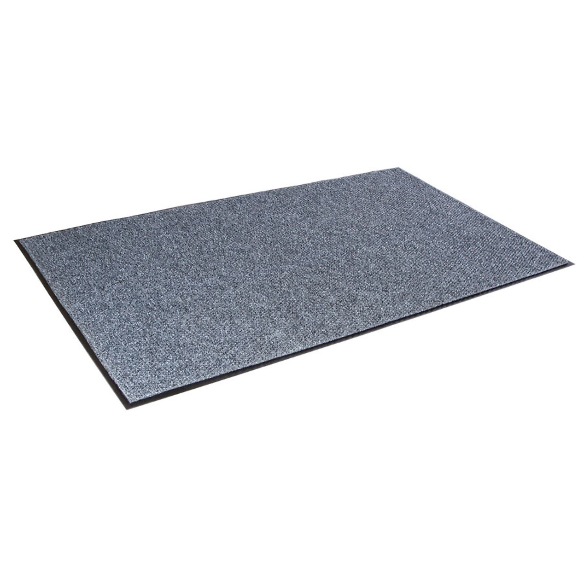 Crown Matting Technologies, Marathon 3ft.x5ft. Blue/Gray, Width 36 in, Length 60 in, Thickness 1/2 in, Model# MN 0035BY