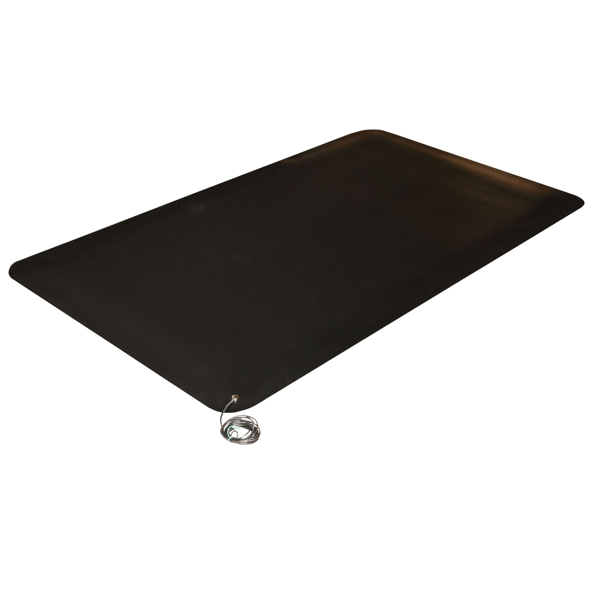 Crown Matting Technologies, Stat-Control 2ft.x3ft. Black, Width 24 in, Length 36 in, Thickness 1/2 in, Model# SN 0023BK