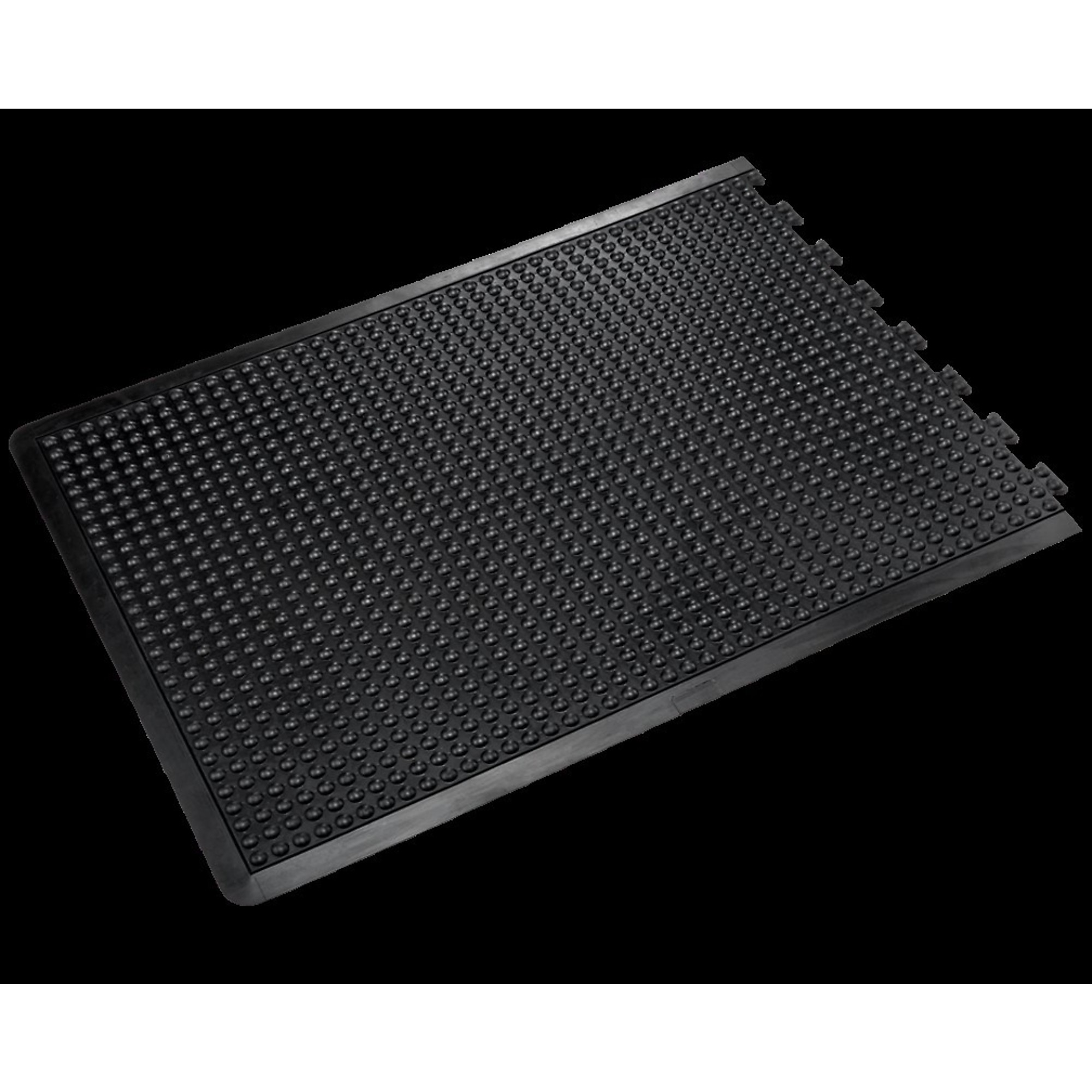 Crown Matting Technologies, Yoga-Flex 35in.x47in. Center Black, Width 35 in, Length 47 in, Thickness 1/2 in, Model# YF SC34BK
