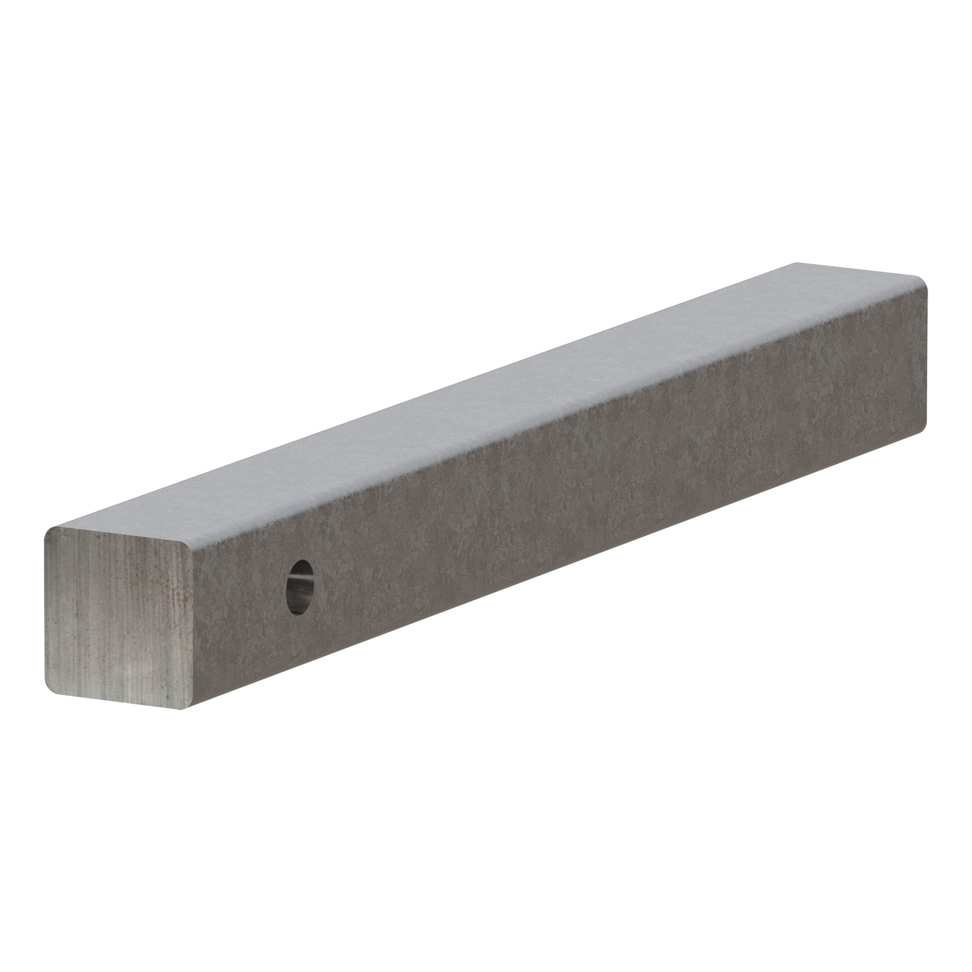 Curt Manufacturing, 2in. x 18in. Raw Steel Hitch Bar, Fits Receiver Size 2 in, Model# 49533