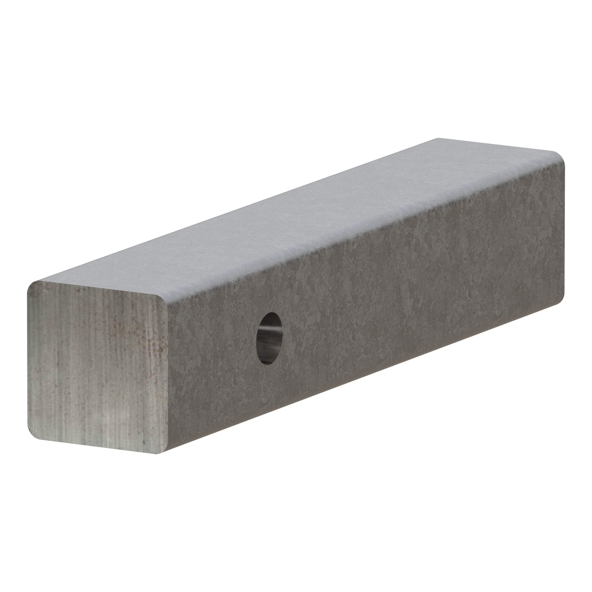 Curt Manufacturing, 2in. x 10in. Raw Steel Hitch Bar, Fits Receiver Size 2 in, Model# 49529