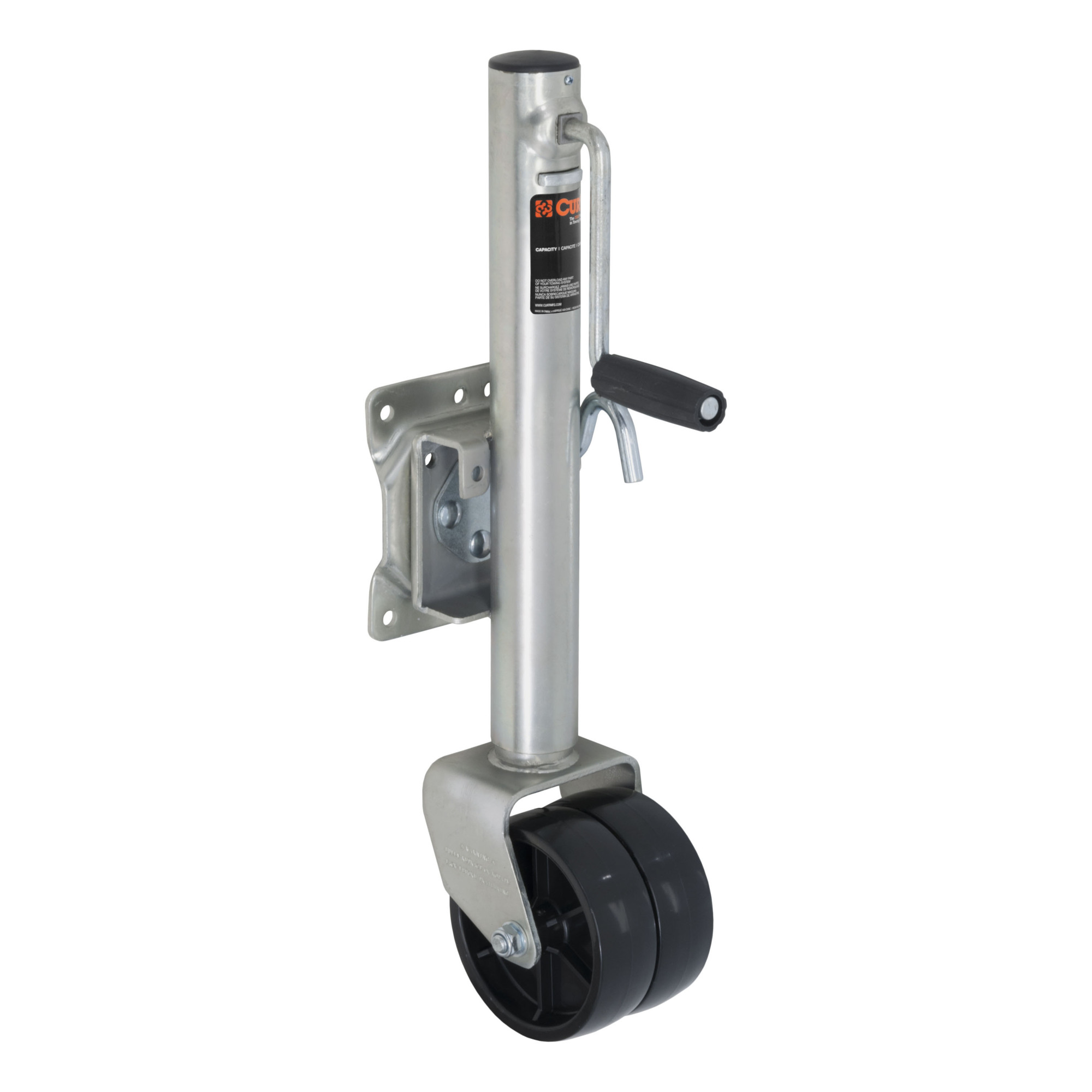 Curt Fabricación Cur28112 Bolt-On Marino Giratoria Jack 10# Capacidad