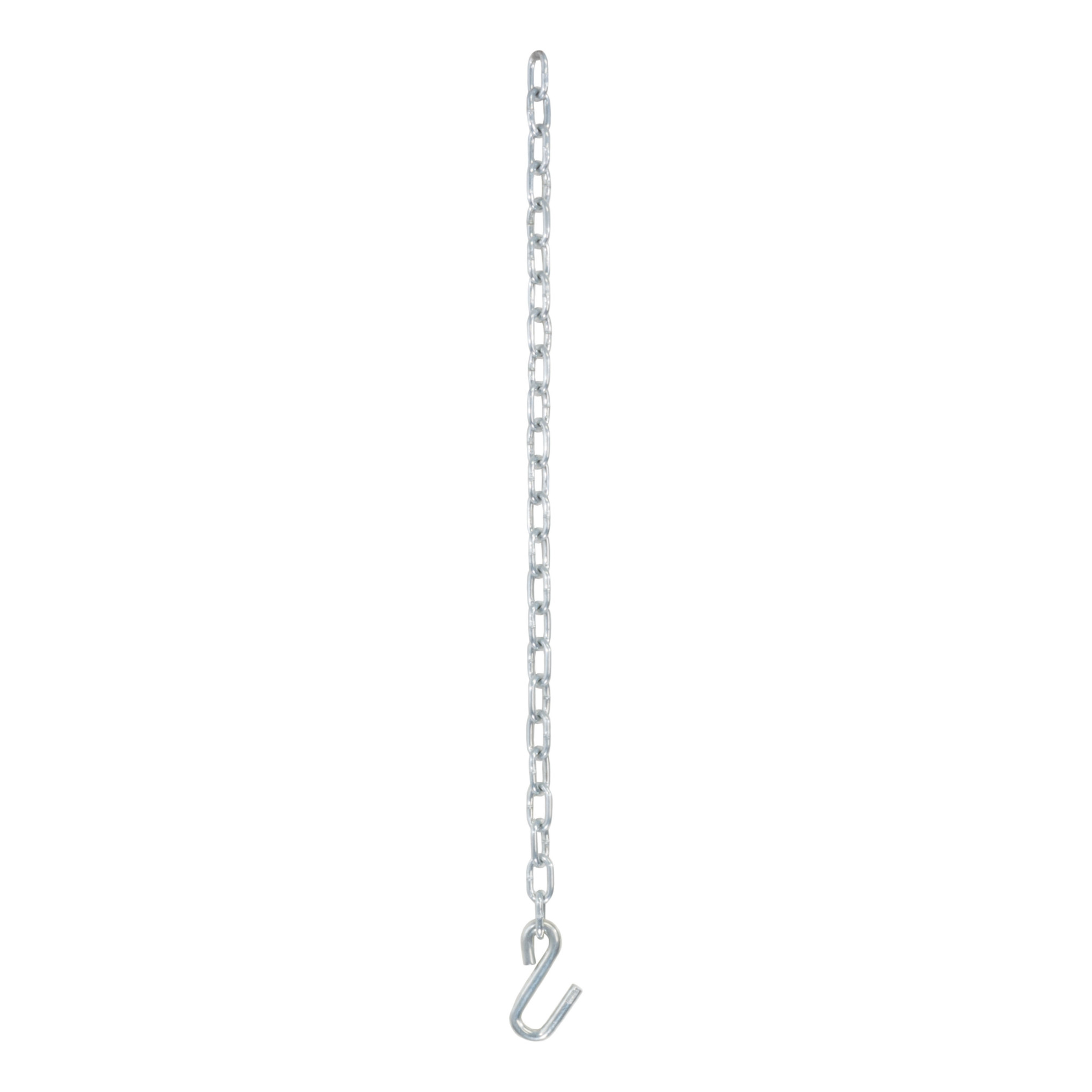 Curt Manufacturing, 27in. Safety Chain with 1 S-Hook, Length 27 in, Material Steel, Model# 80020
