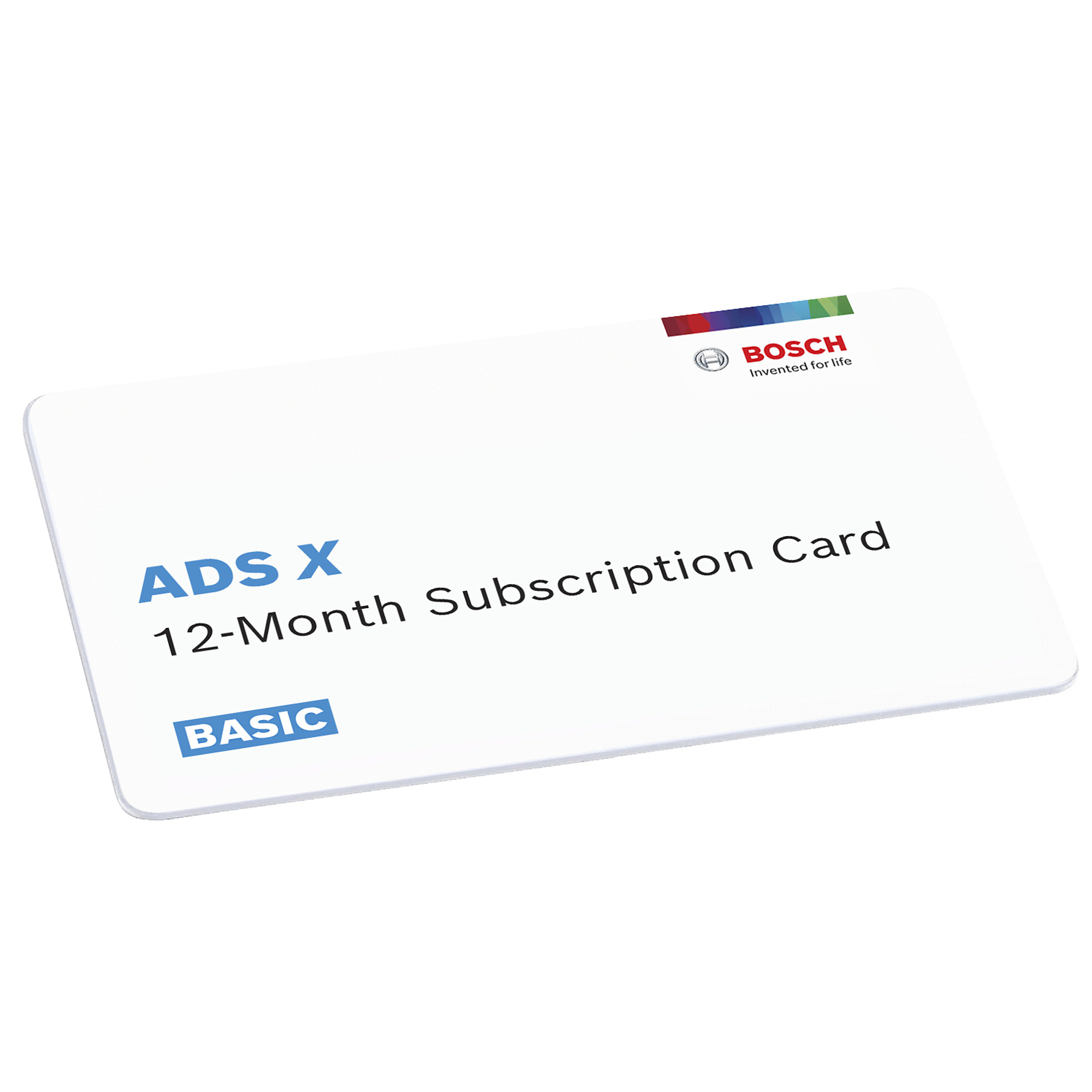 Bouch Card Bosch, ADS 525X 12 MO SUB CARD-BASIC, Model# 1699890421GWN | Northern Tool