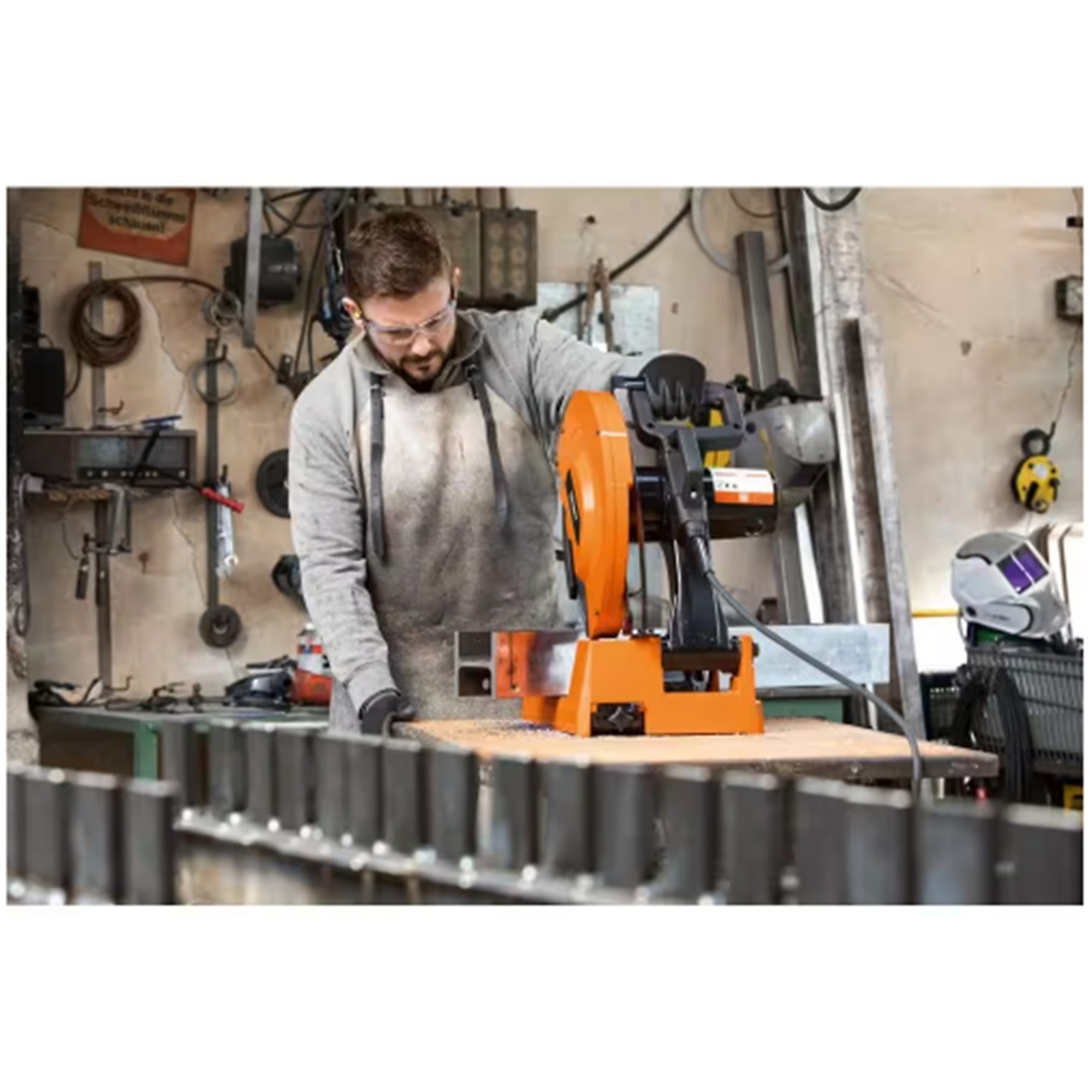 まさちゃーん Fein Slugger Metal Cutting Saw, 72905361120, 14 inch Chop Saw
