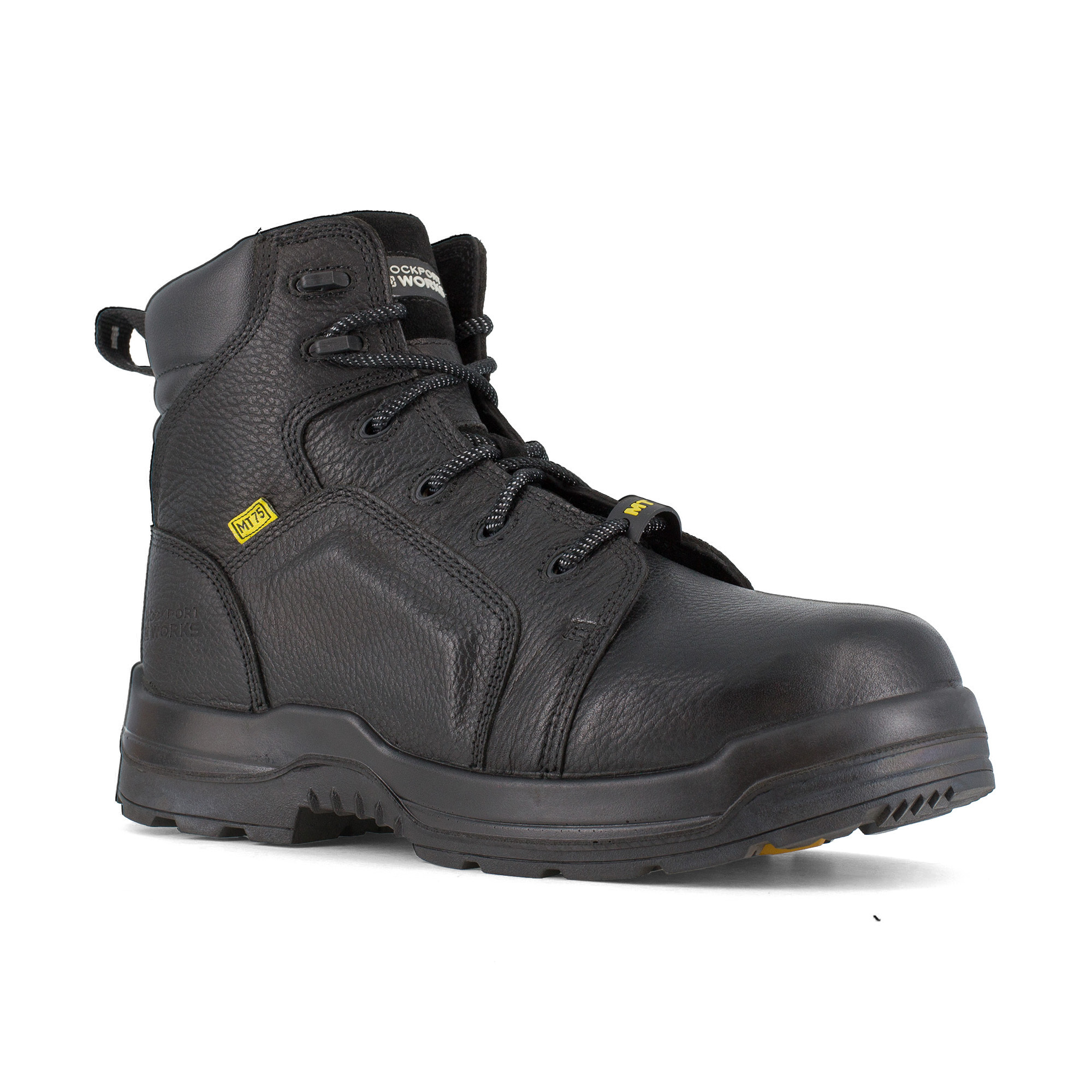Rockport Works, 6in. Work Boot with Met Guard, Size 6 1/2, Width Wide