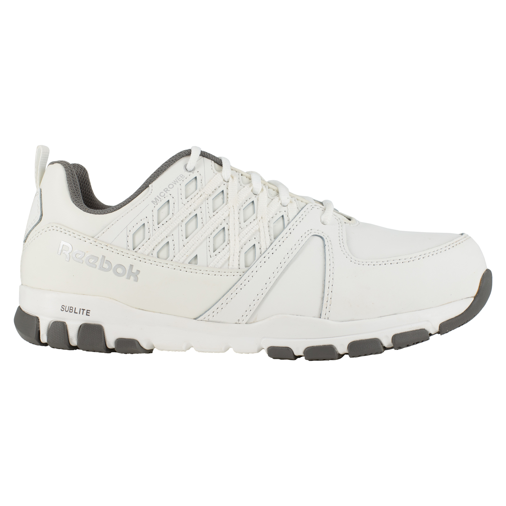Reebok, Athletic Work Shoe, Size 11 1/2, Width Medium, Color White ...