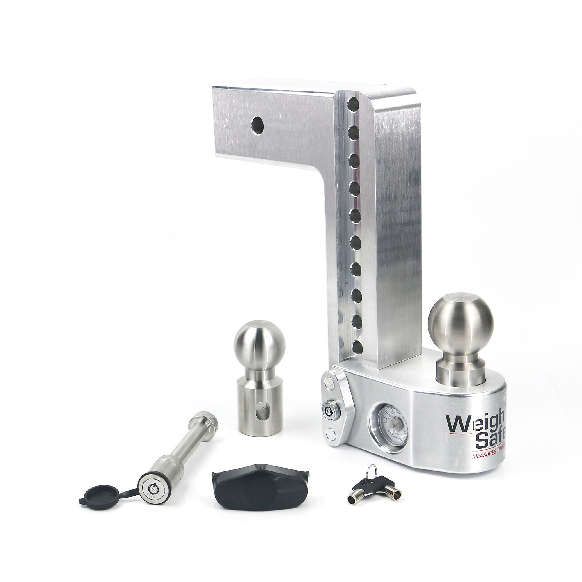 Weigh-Safe Drop Hitch Ball Mount - 10in. Drop, 3in. Shank, 21,000 Lb. GTW, Class V, 2-5/16in. Ball Diameter, Model# WS10-3-KA