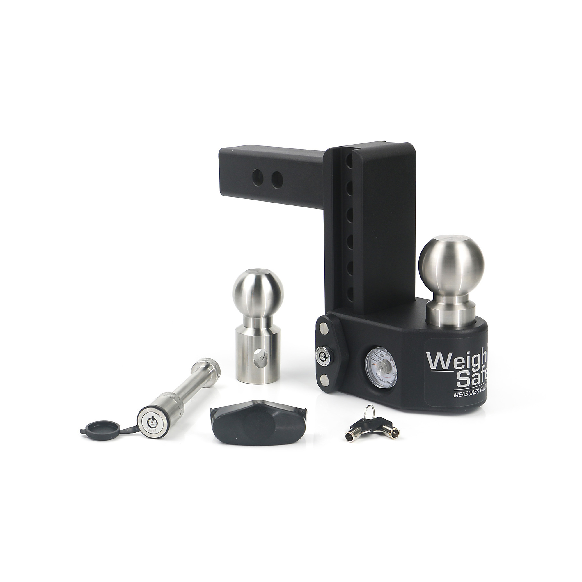 Weigh-Safe Steel Drop Hitch Ball Mount - 6in. Drop, 2in. Shank, 15000 Lb. Capacity, 2-5/16in. Ball Diameter, Class V, Model# SWS6-2-KA