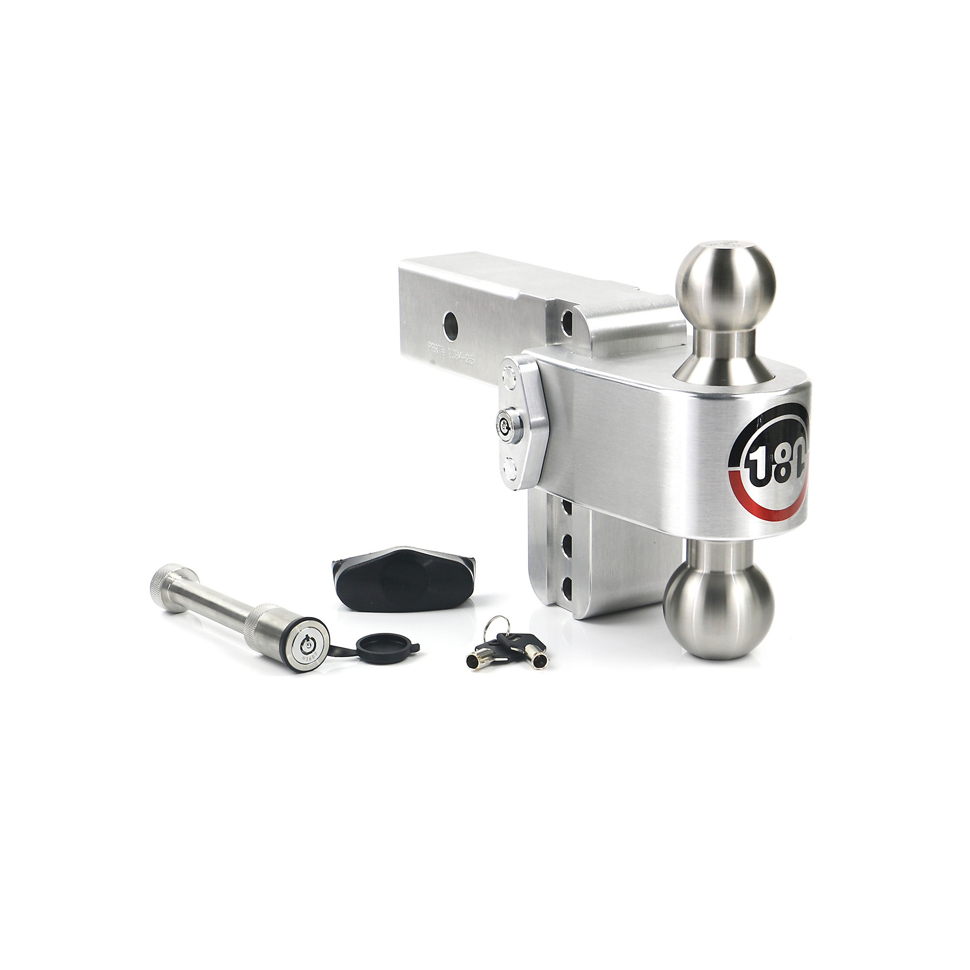 Weigh Safe 180 Turnover Ball Hitch - 4in. Drop, 2.5in. Shank, 18500-Lb. Capacity, 2-5/16in. Ball Diameter, Class V, Model# LTB4-2.5-KA