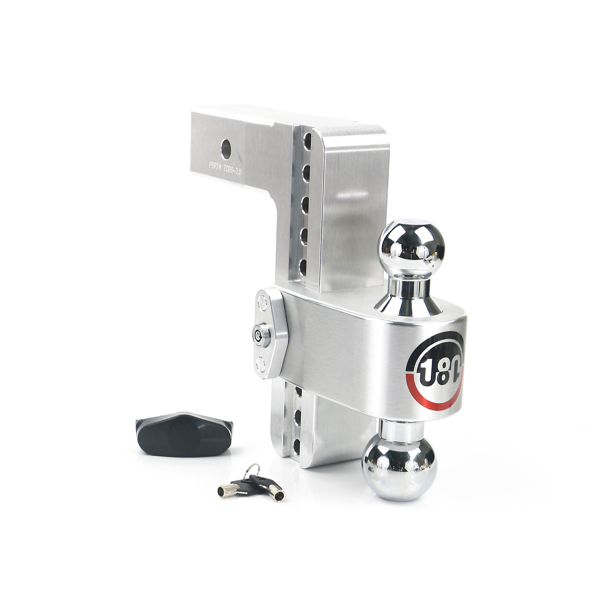 Weigh Safe TB Drop Hitch - 8in. Drop, 2.5in. Shank, 18500-Lb. Capacity, 2-5/16in. Ball Diameter, Class V, Model# CTB8-2.5